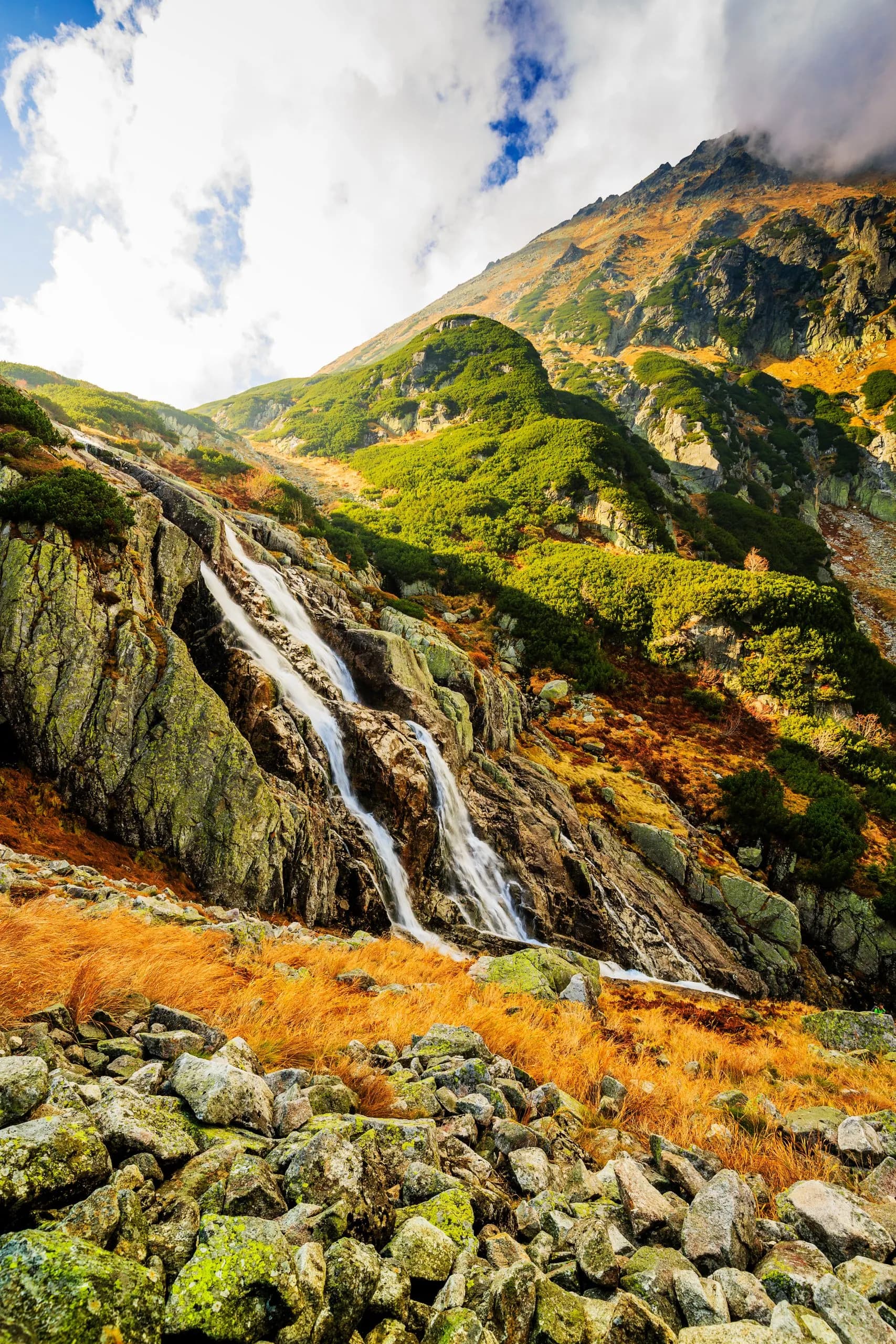 The Great Siklawa Waterfall, Tatra Mountains, Poland