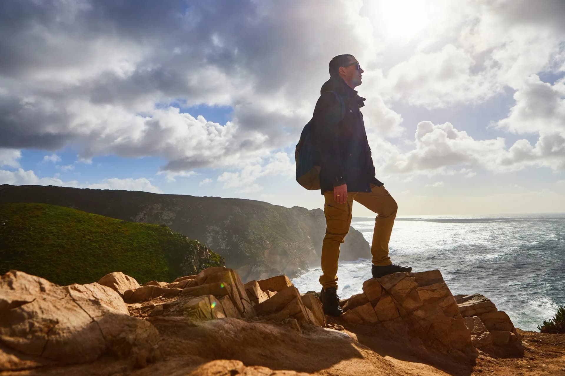 Standing on Europe’s edge at Cabo da Roca