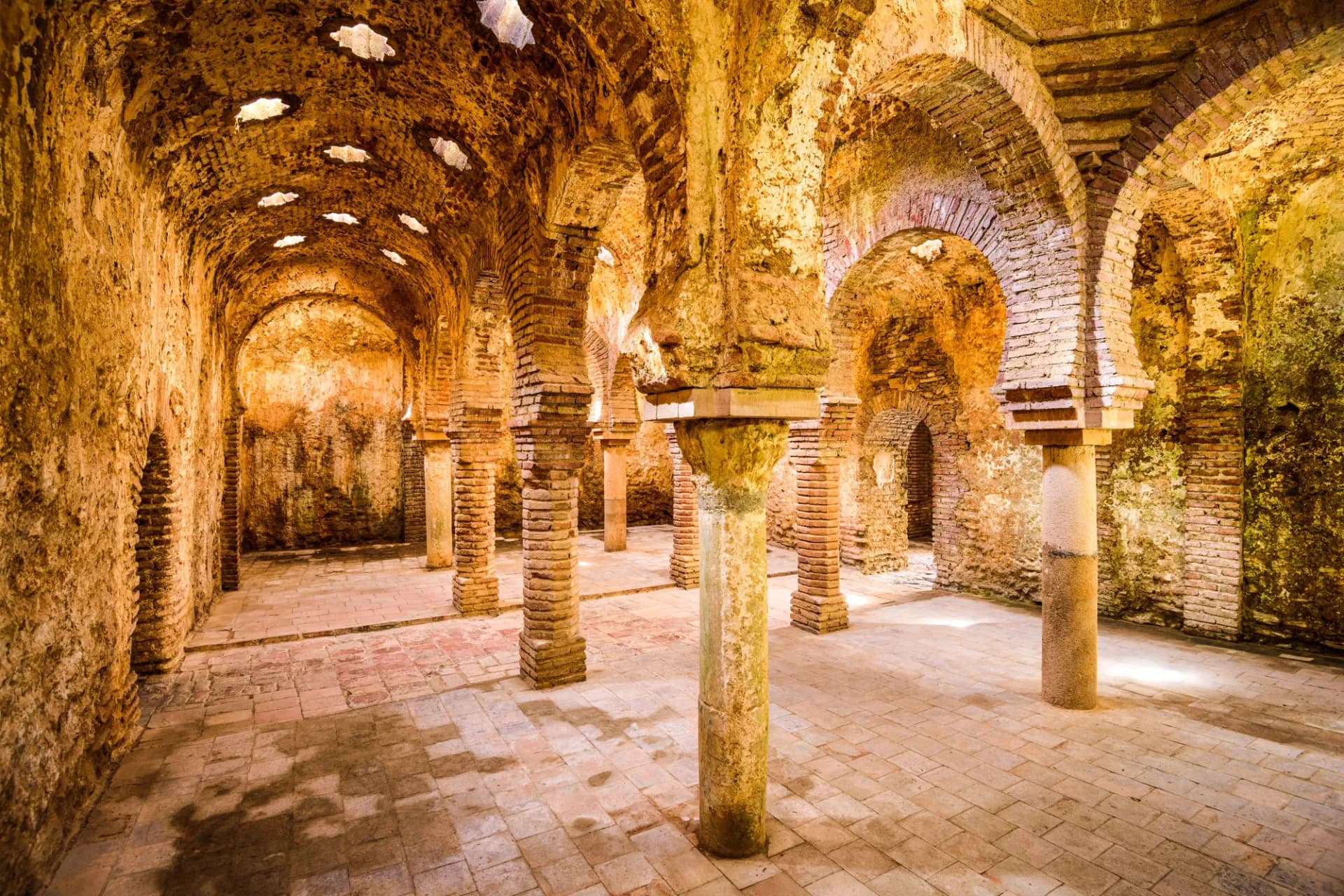 Ancient Arab Baths of Ronda, Spain