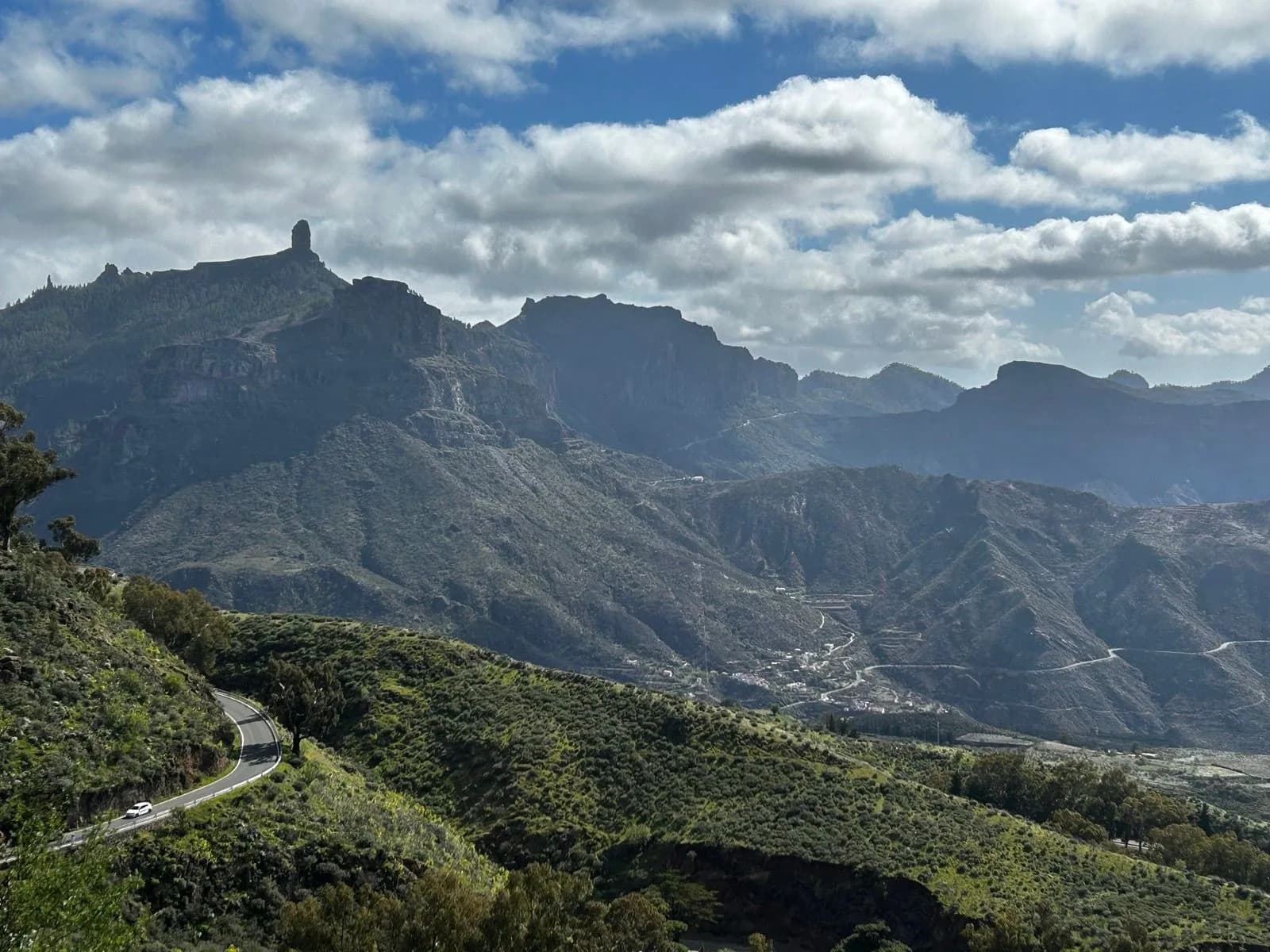 roque nublo distance