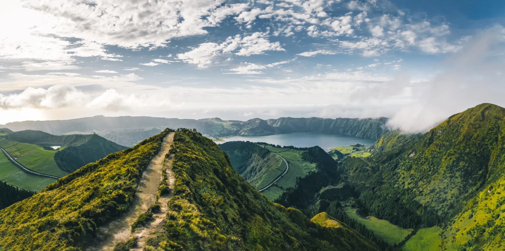 Breathtaking views from Sete Cidades’ ridge