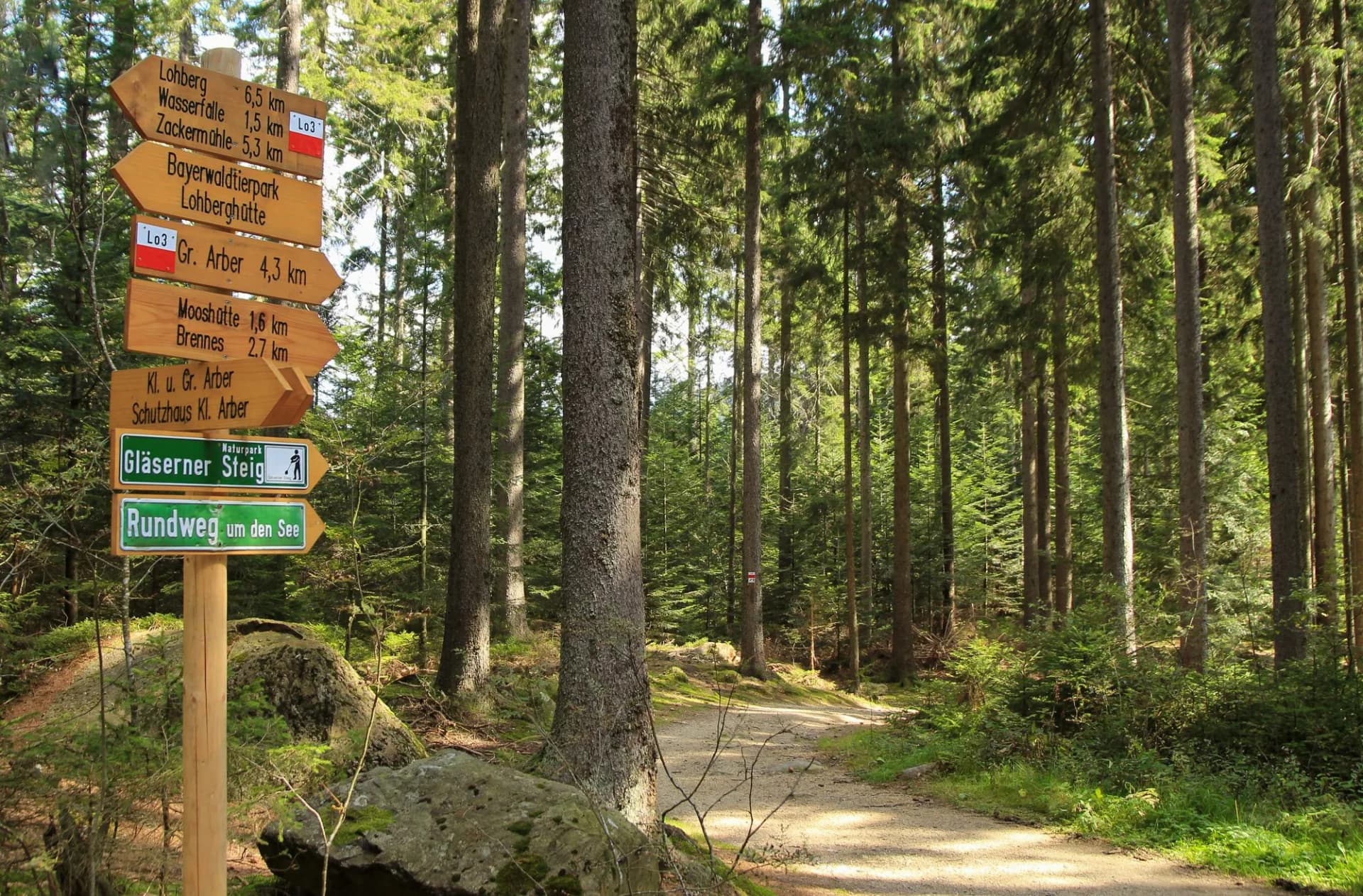 Signpost Goldsteig