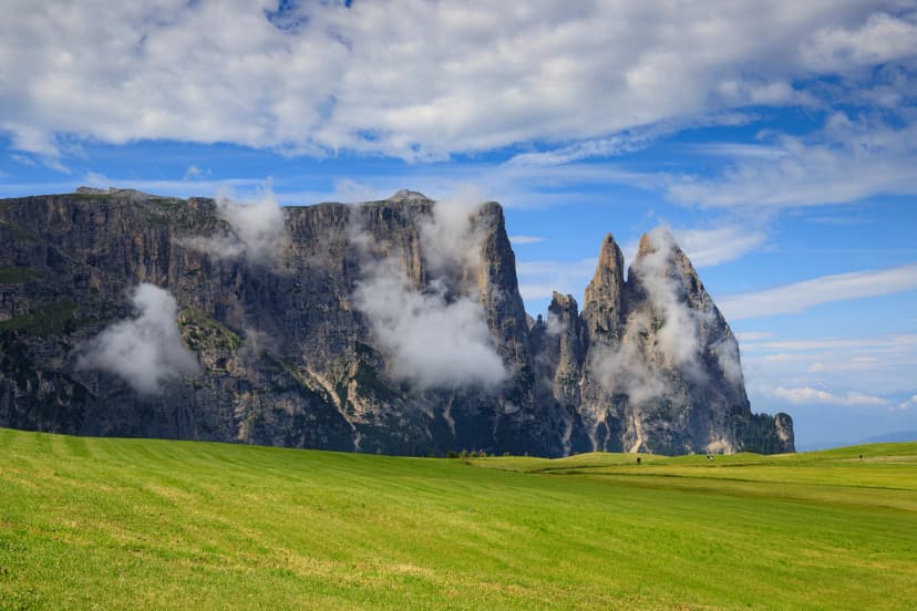 Sciliar dall'Alpe di Siusi	