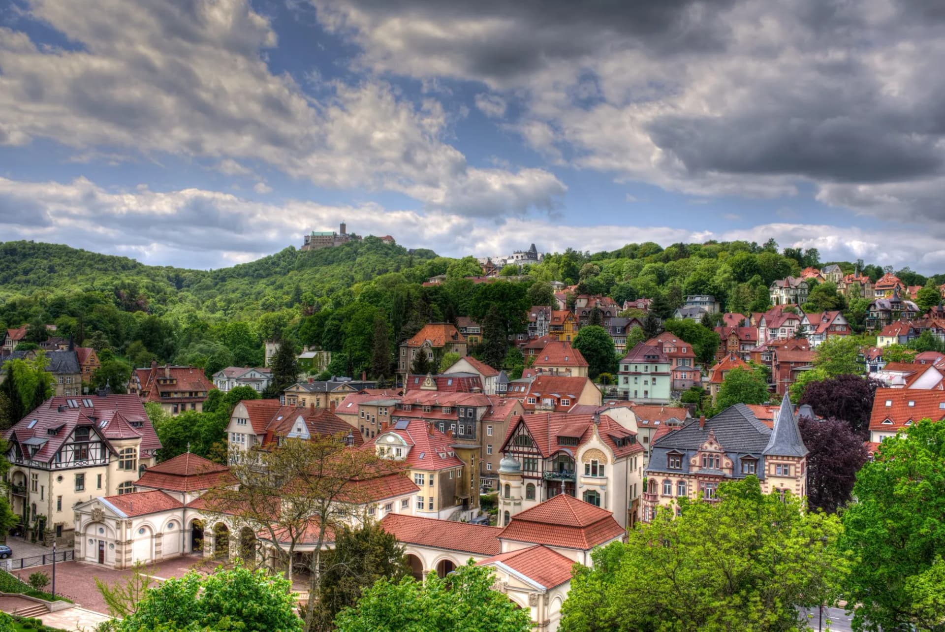 Blick auf Eisenach Thüringen