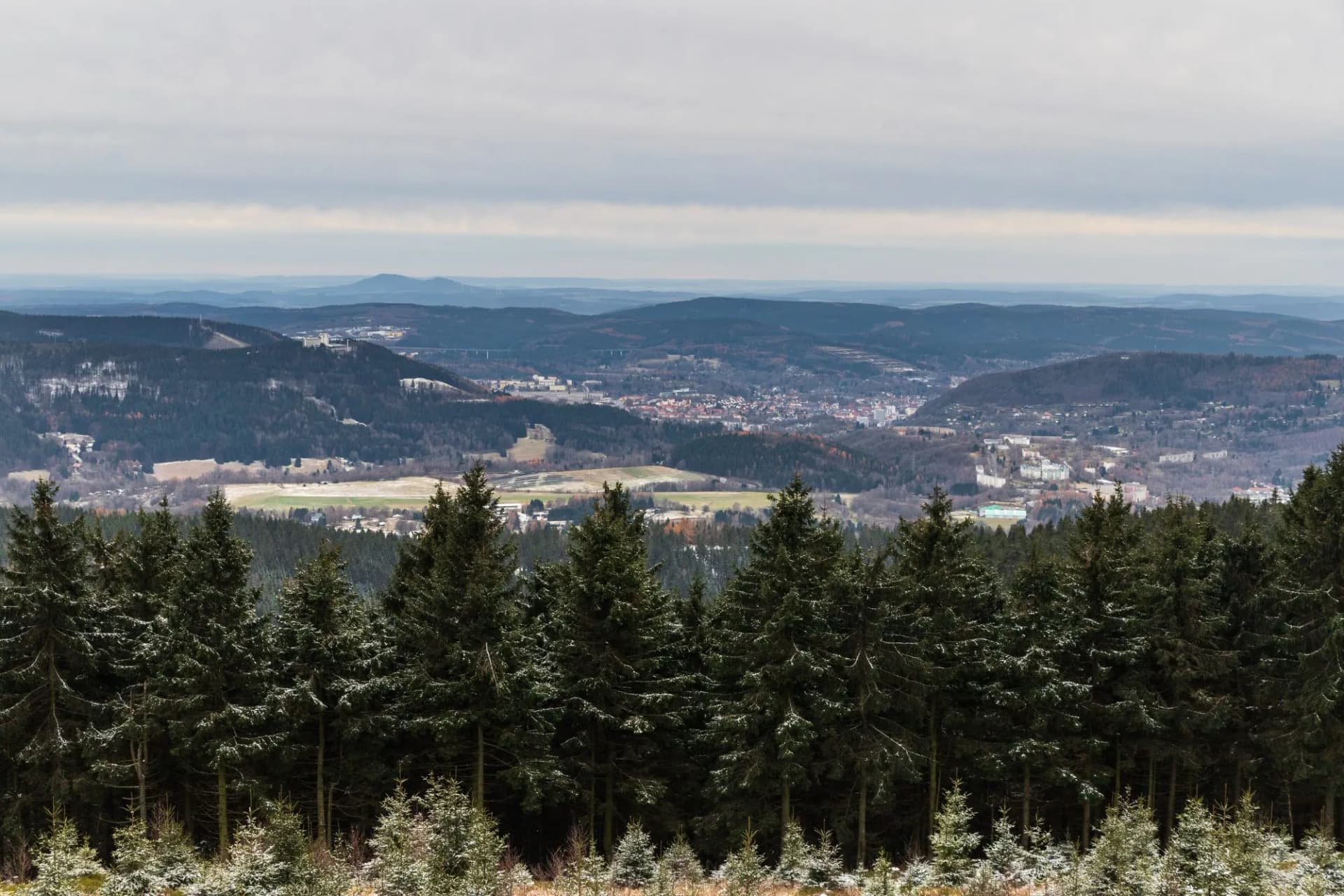 Blick vom großen Beerberg
