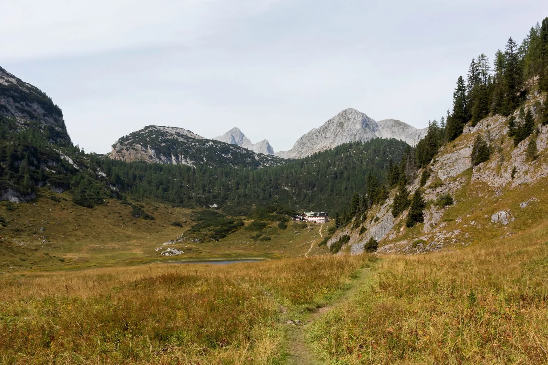 Kärlingerhaus at Berchtesgaden National park