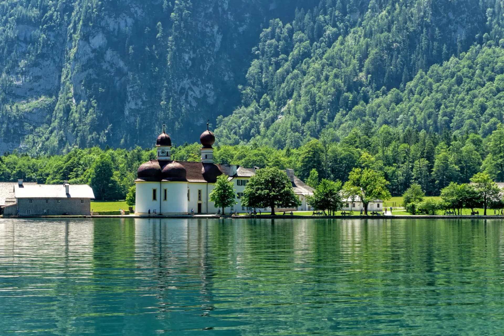 Lake Koenigsee in Germany