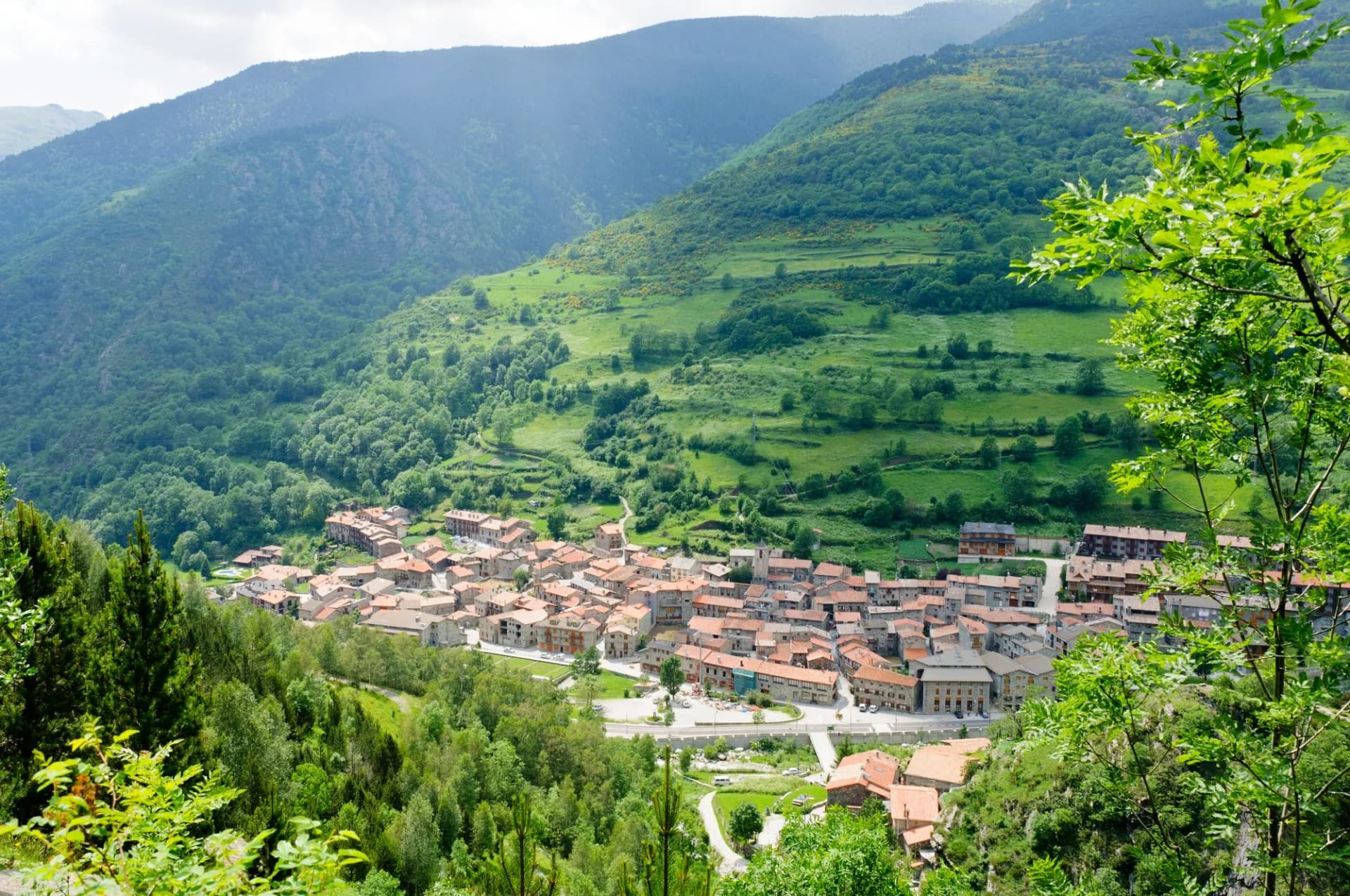 Mountain village, El Serrat, Spain