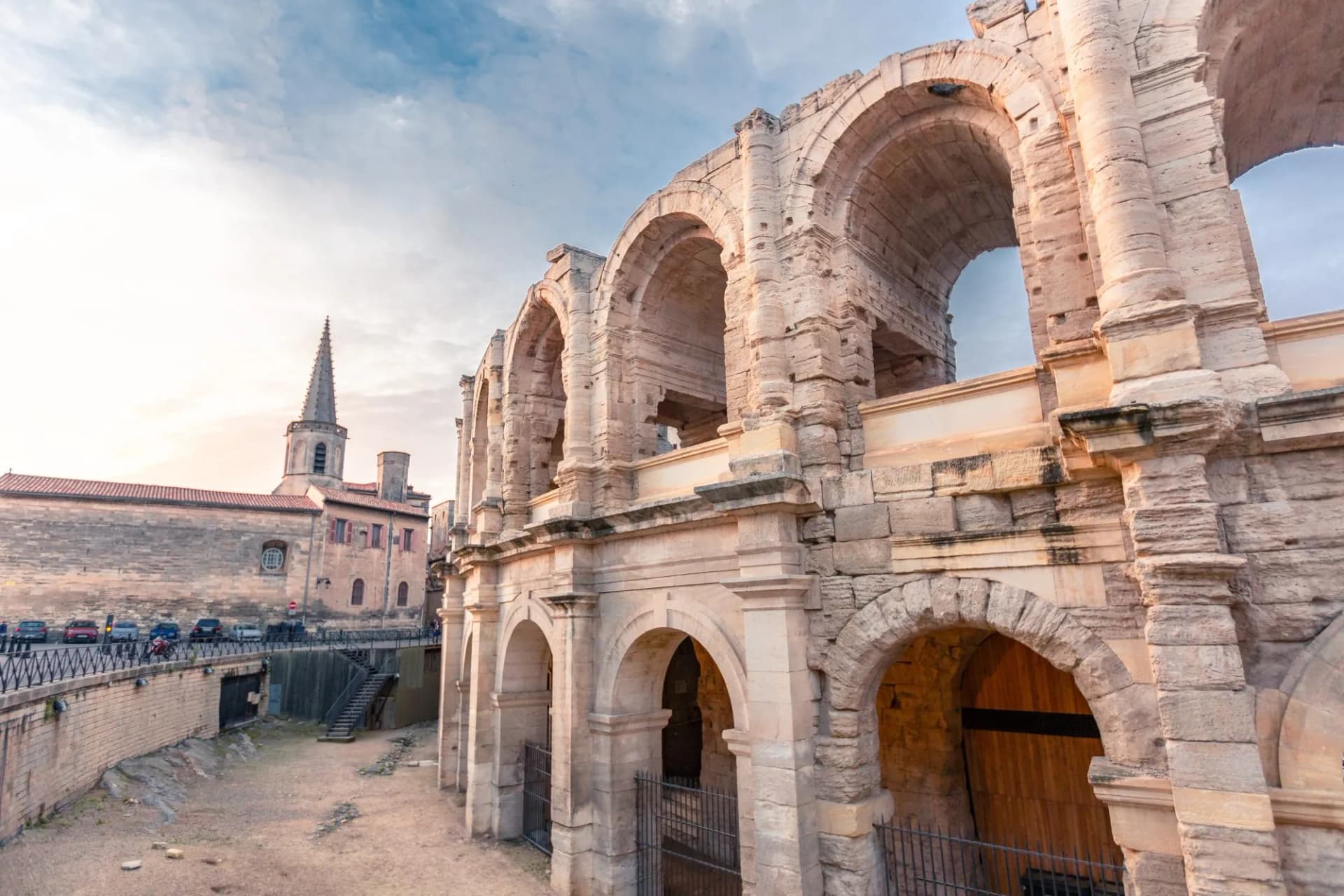 Roman arena in Arles, a historic gathering place