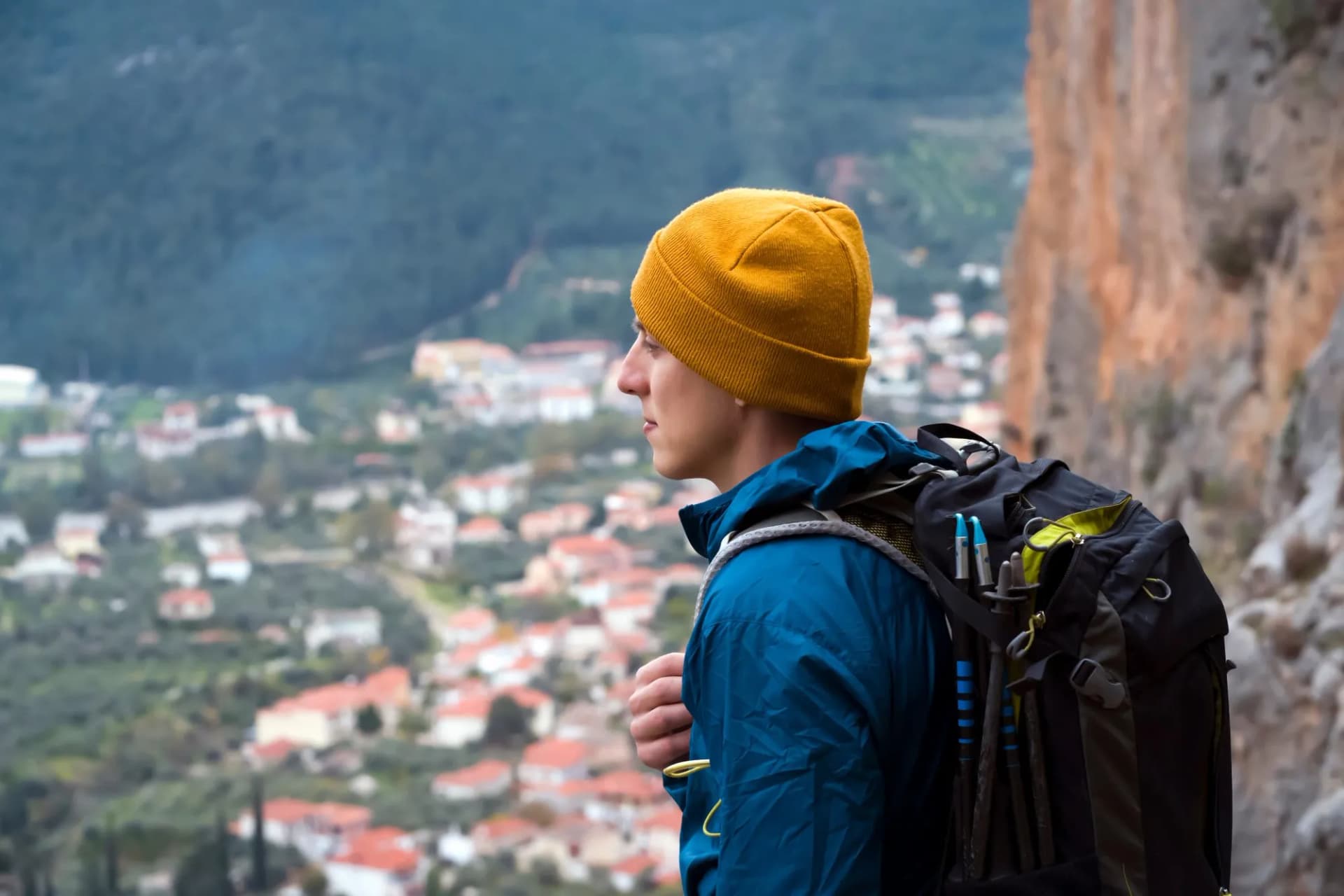 Taking in Arcadia’s pristine landscapes