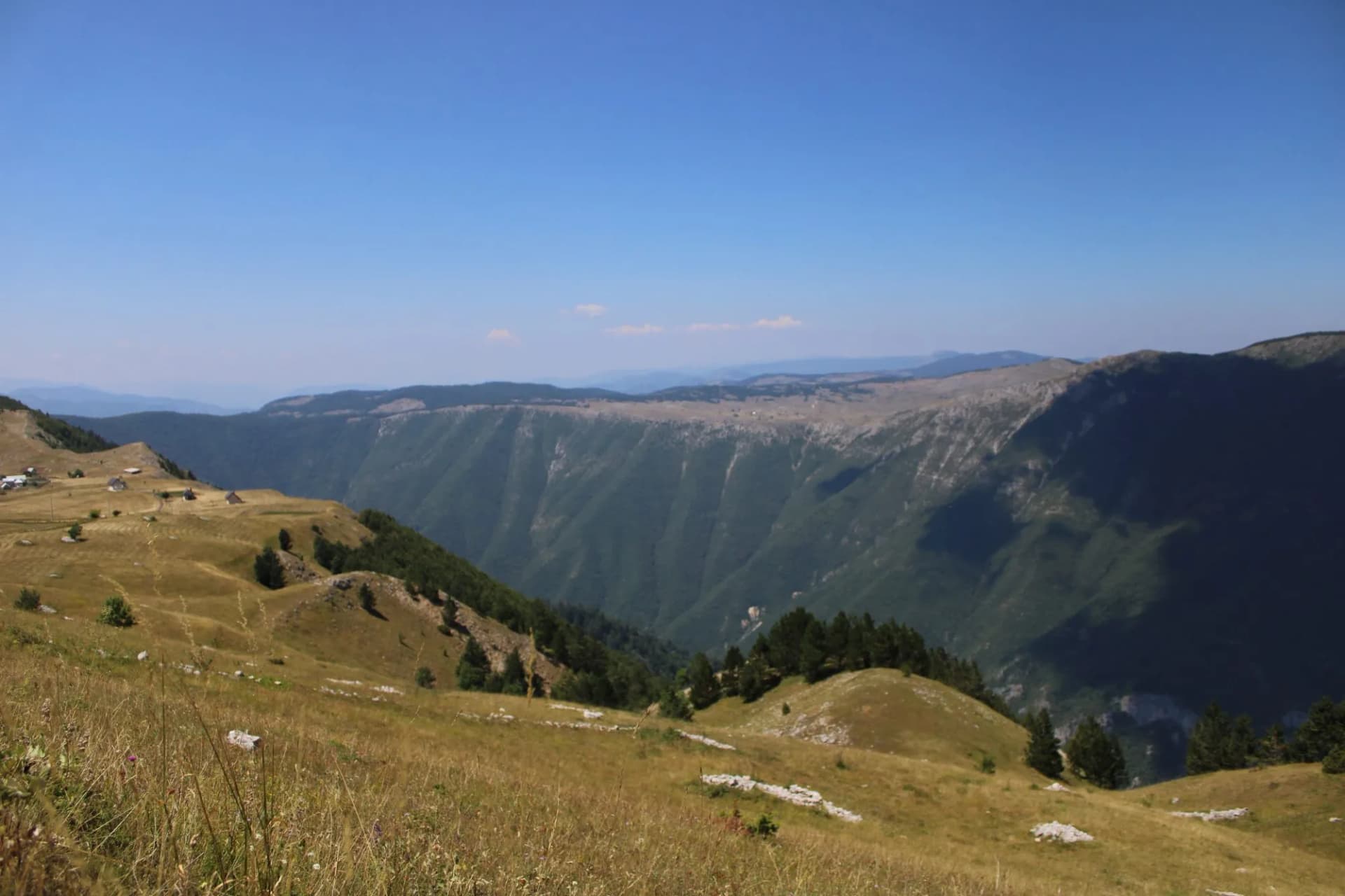 Mountain Visočica and the canyon of the river Rakitnica Bosnia and Herzegovina