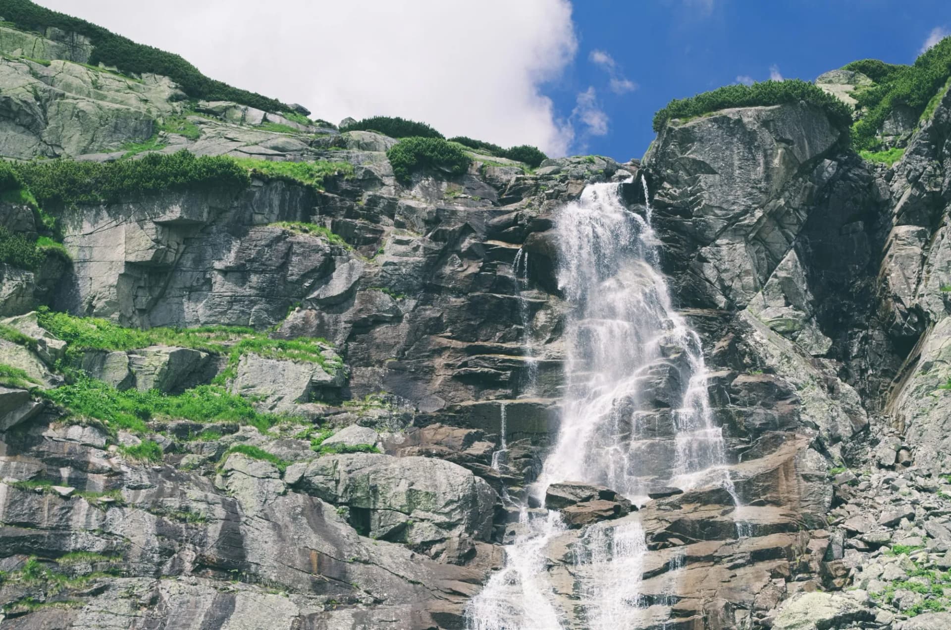 Skok Waterfall in High Tatras