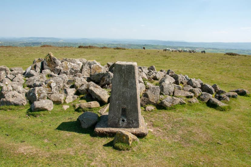 Hergest ridge in the summertime.