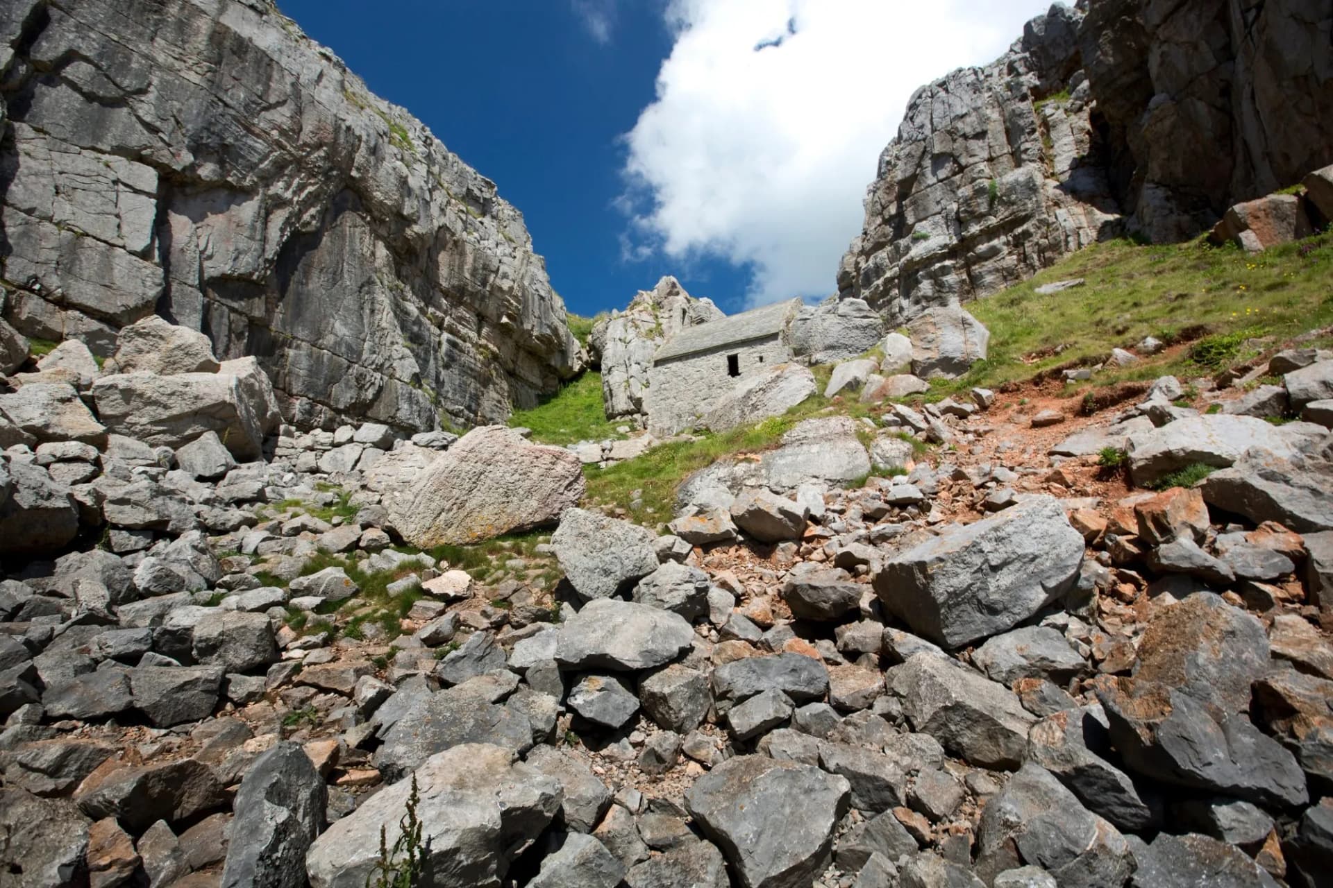 St. Govan's Chapel near Bosherston