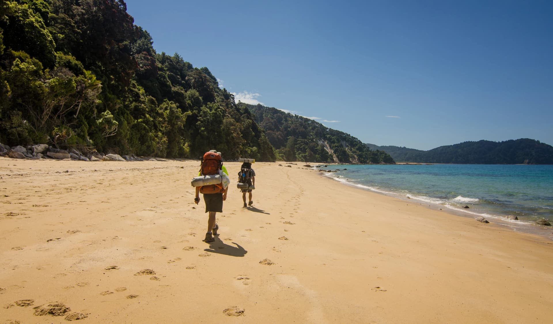 Beach hike