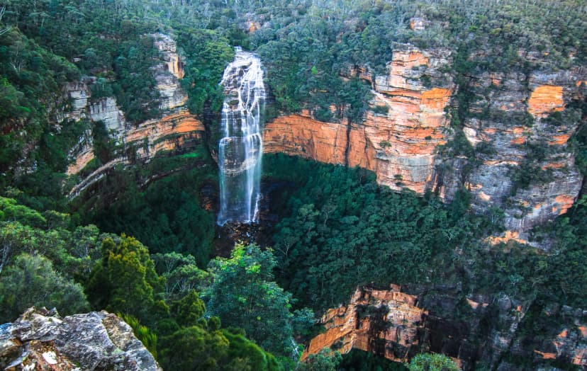 Wentworth Falls in the Blue Mountains