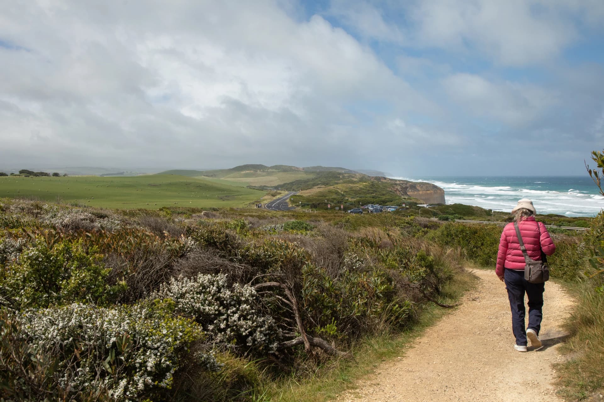 Walk the clifftop path in Port Campbell National Park