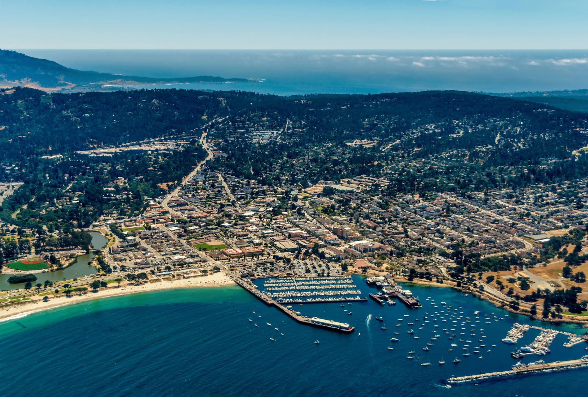 Monterey California Aerial Photo