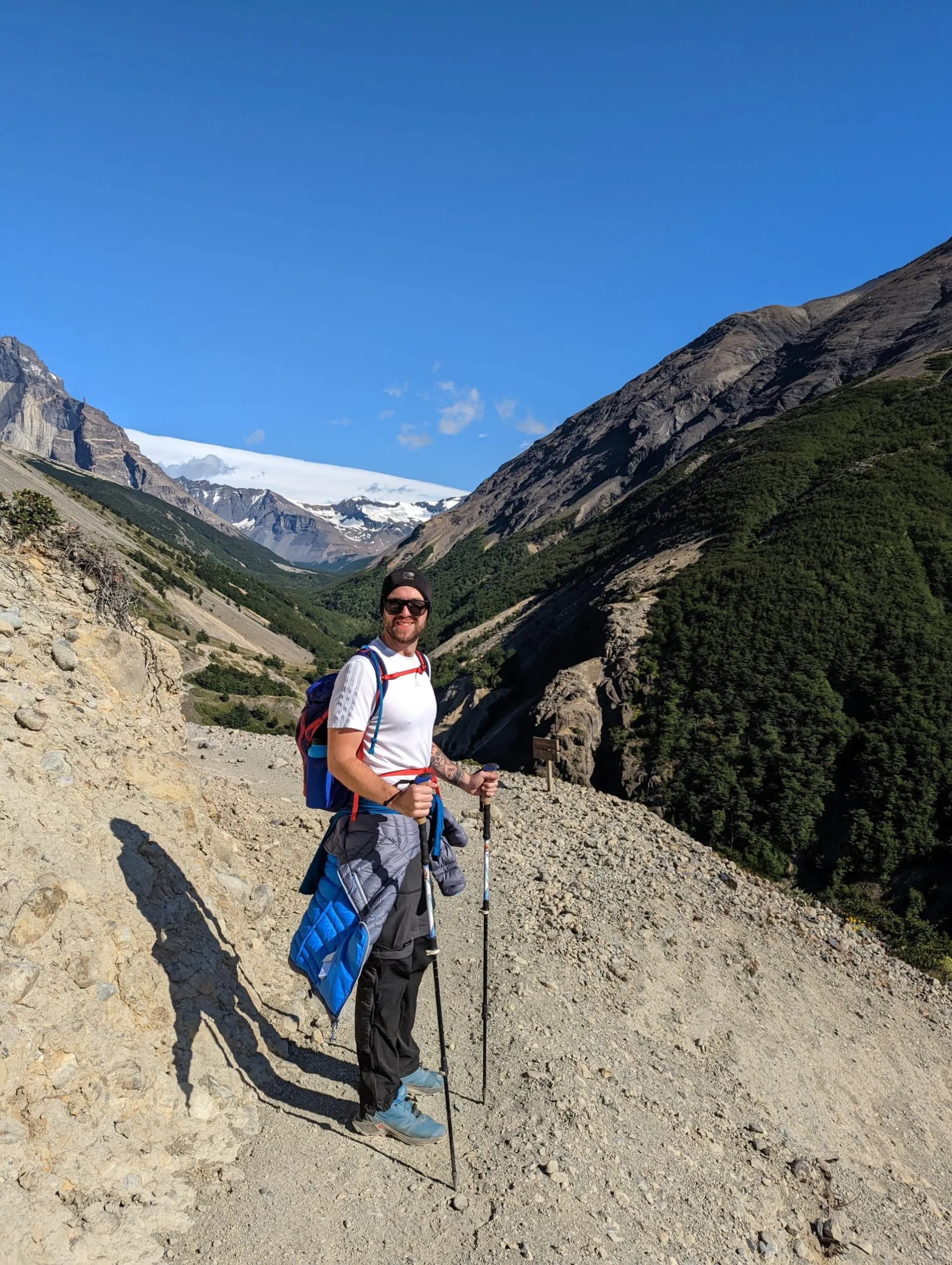 Hiker in Patagonia
