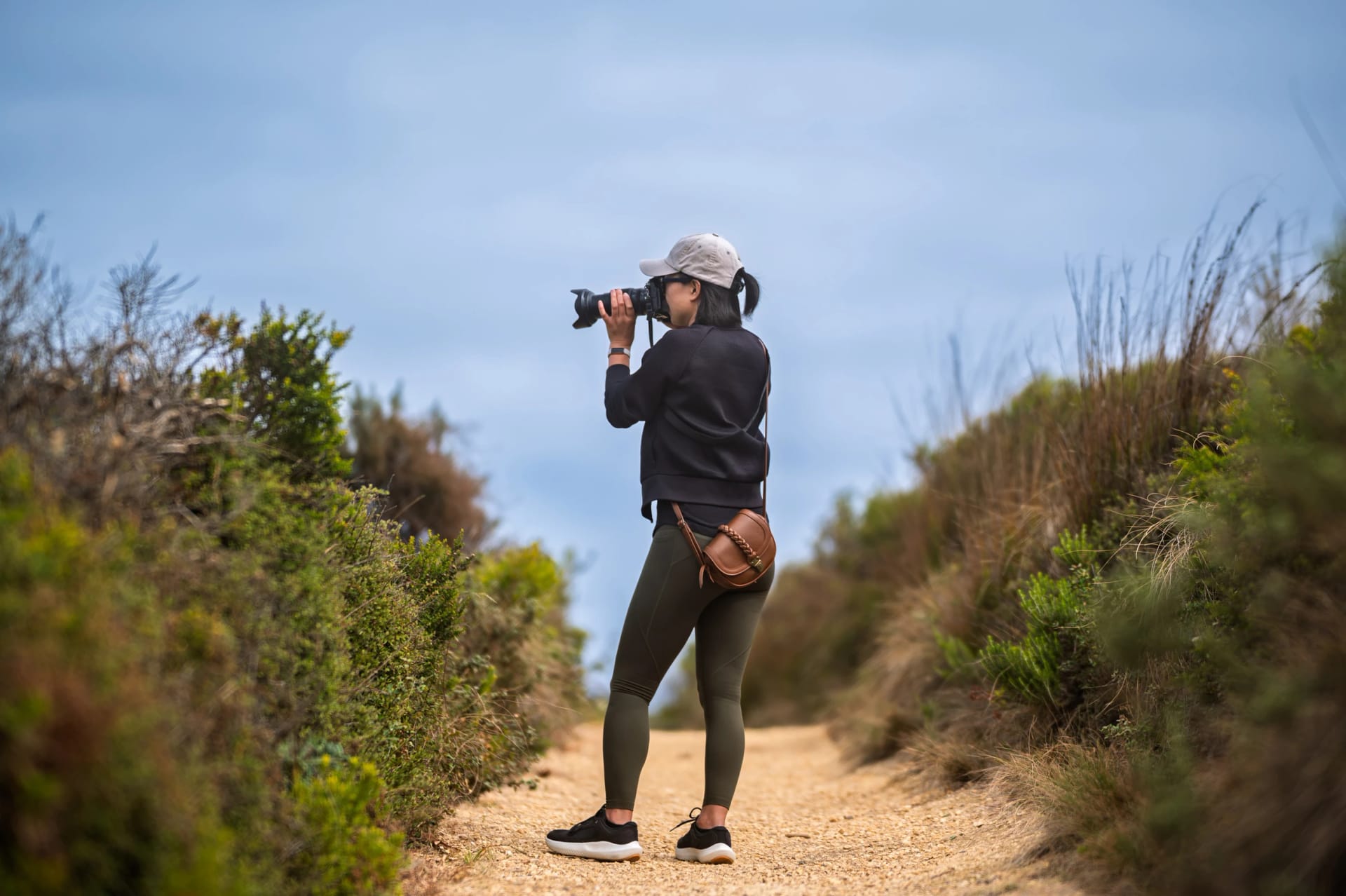 Walker on the Port Campbell Discovery Walk