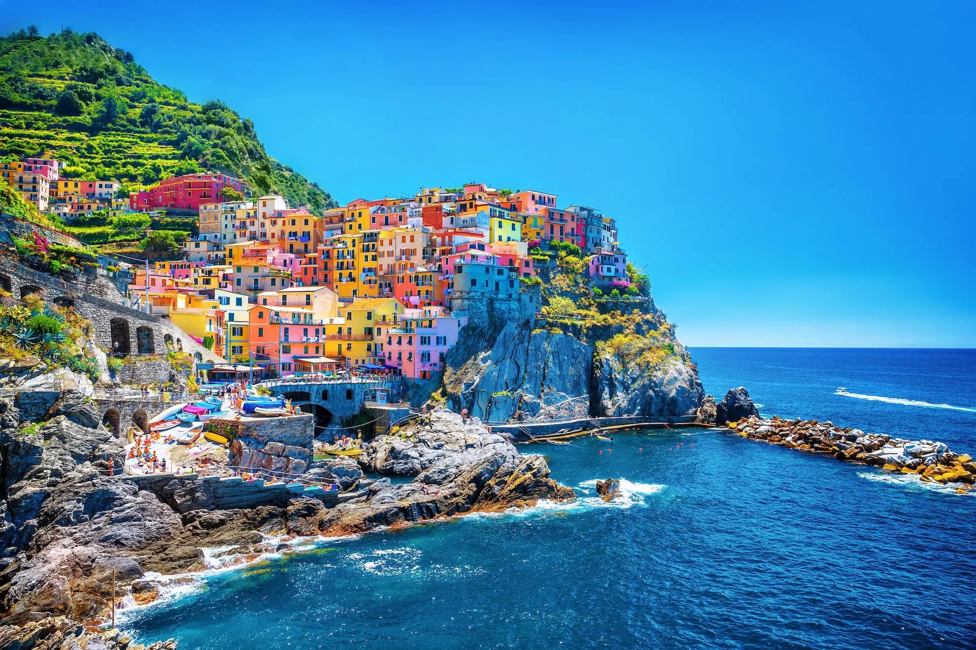 Tour a pie por Cinque Terre