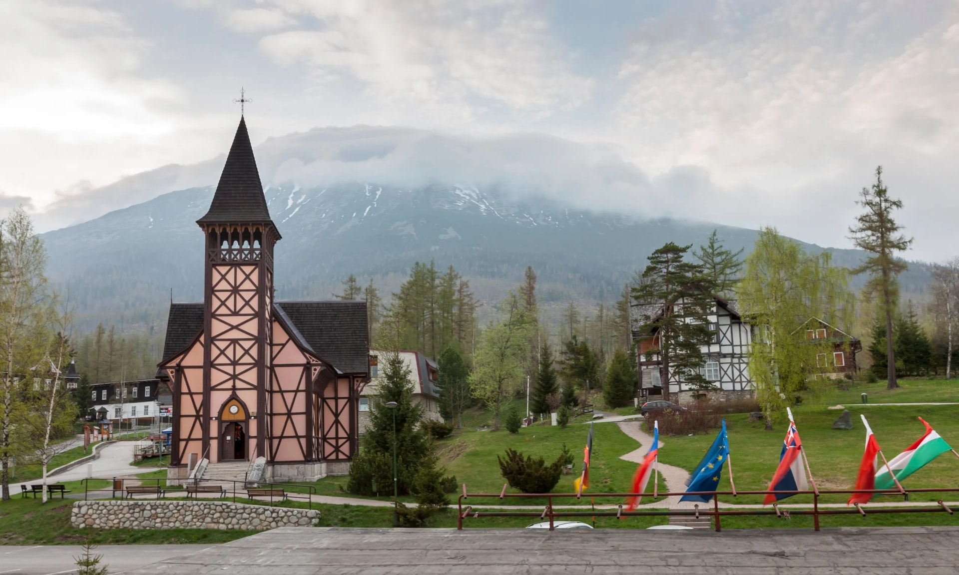 The church in Slovakia, Stary Smokovec.