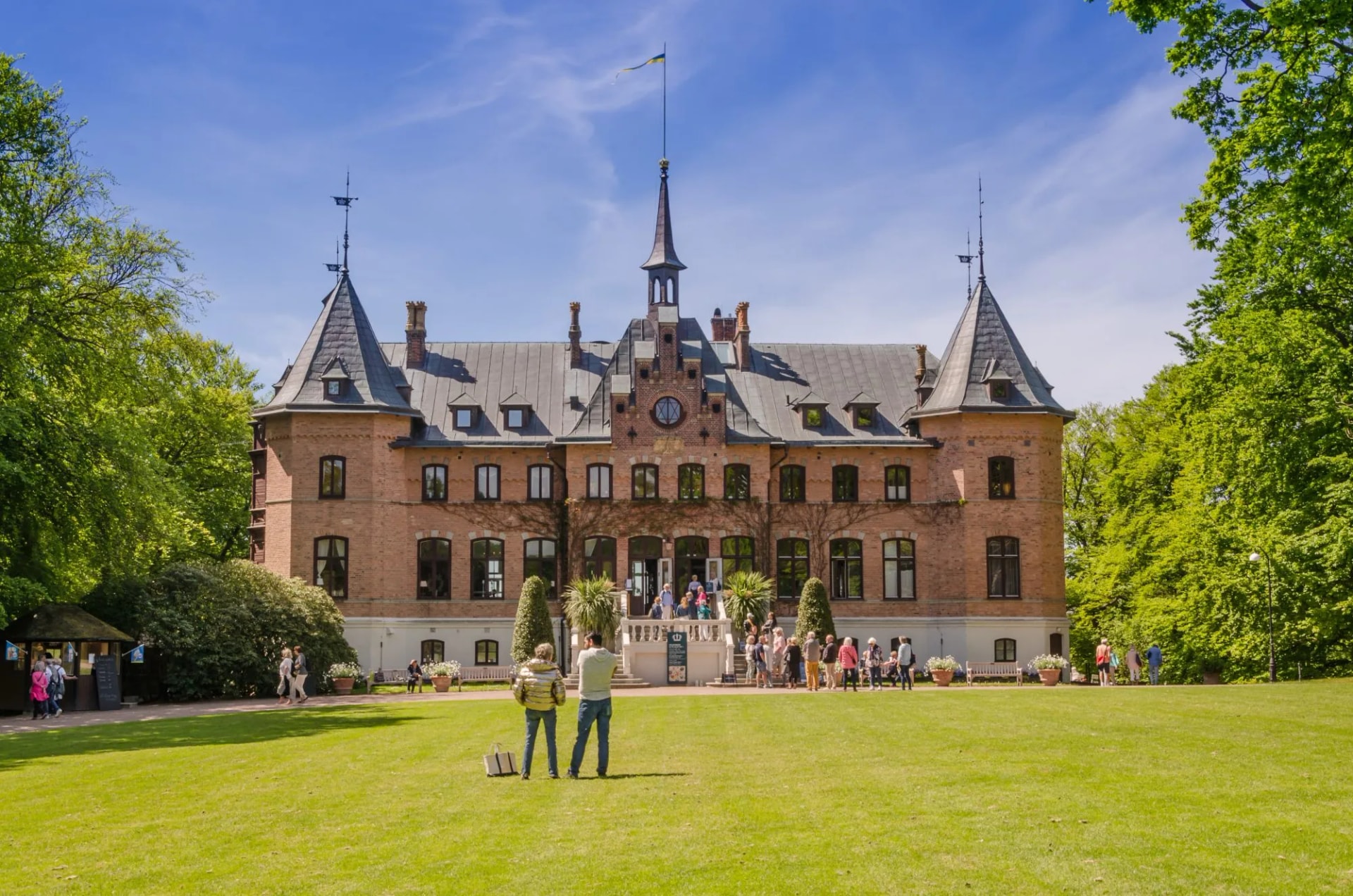 Sofiero Palace in Helsingborg, Skåne, Sweden