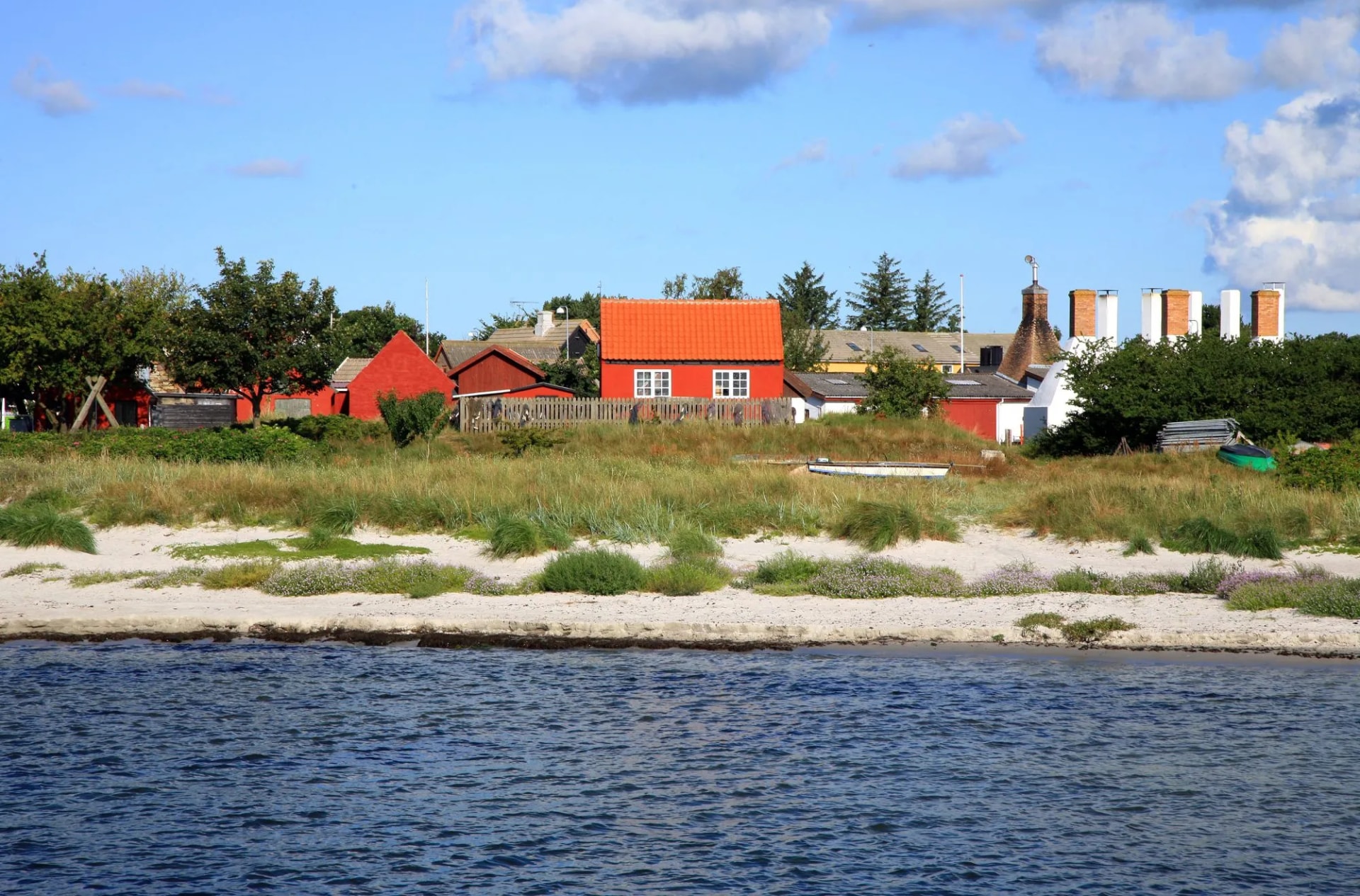 Scandinavian house, Snogebaek, Bornholm, Denmark