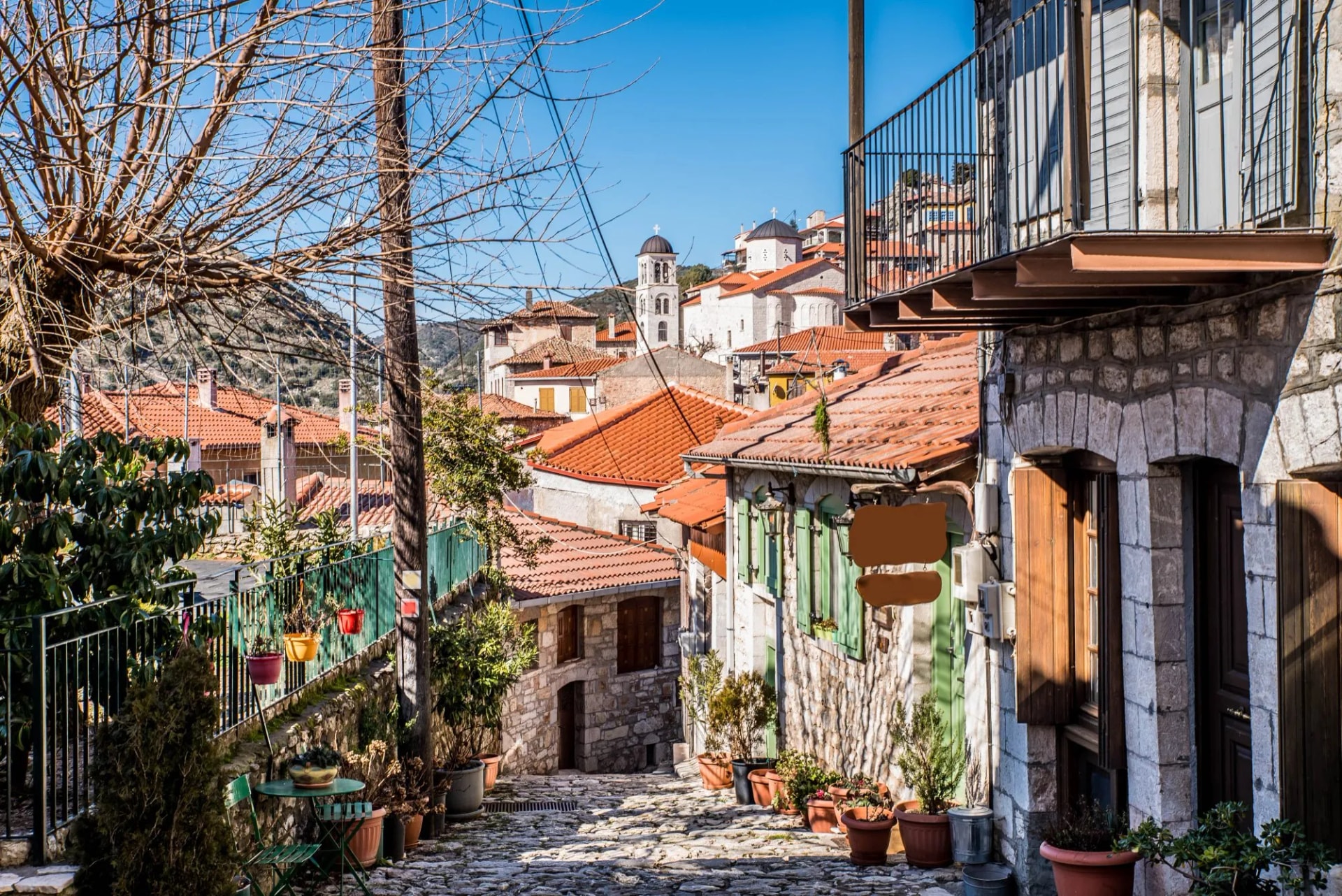Dimitsana, greece