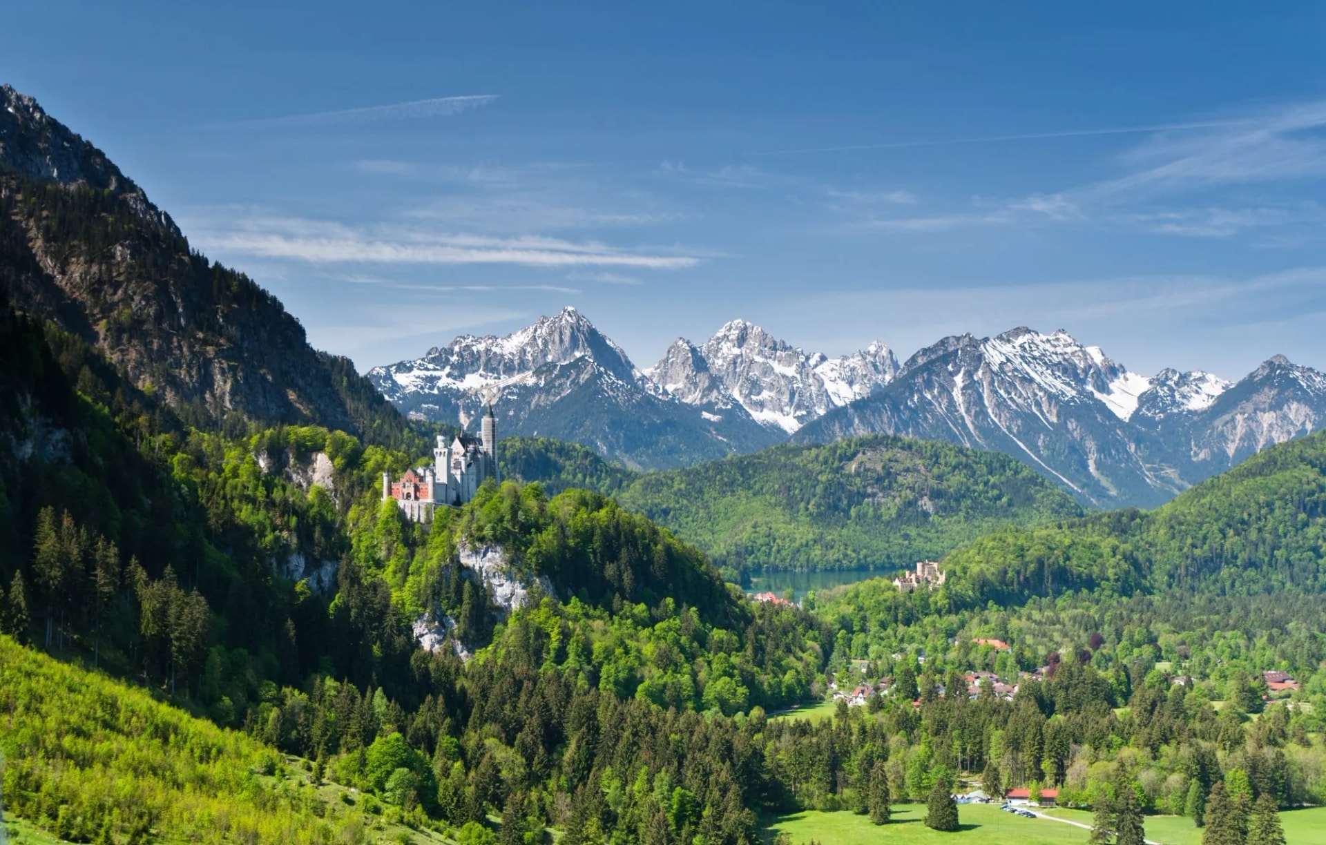 Neuschwanstein and Hohenschwangau castles