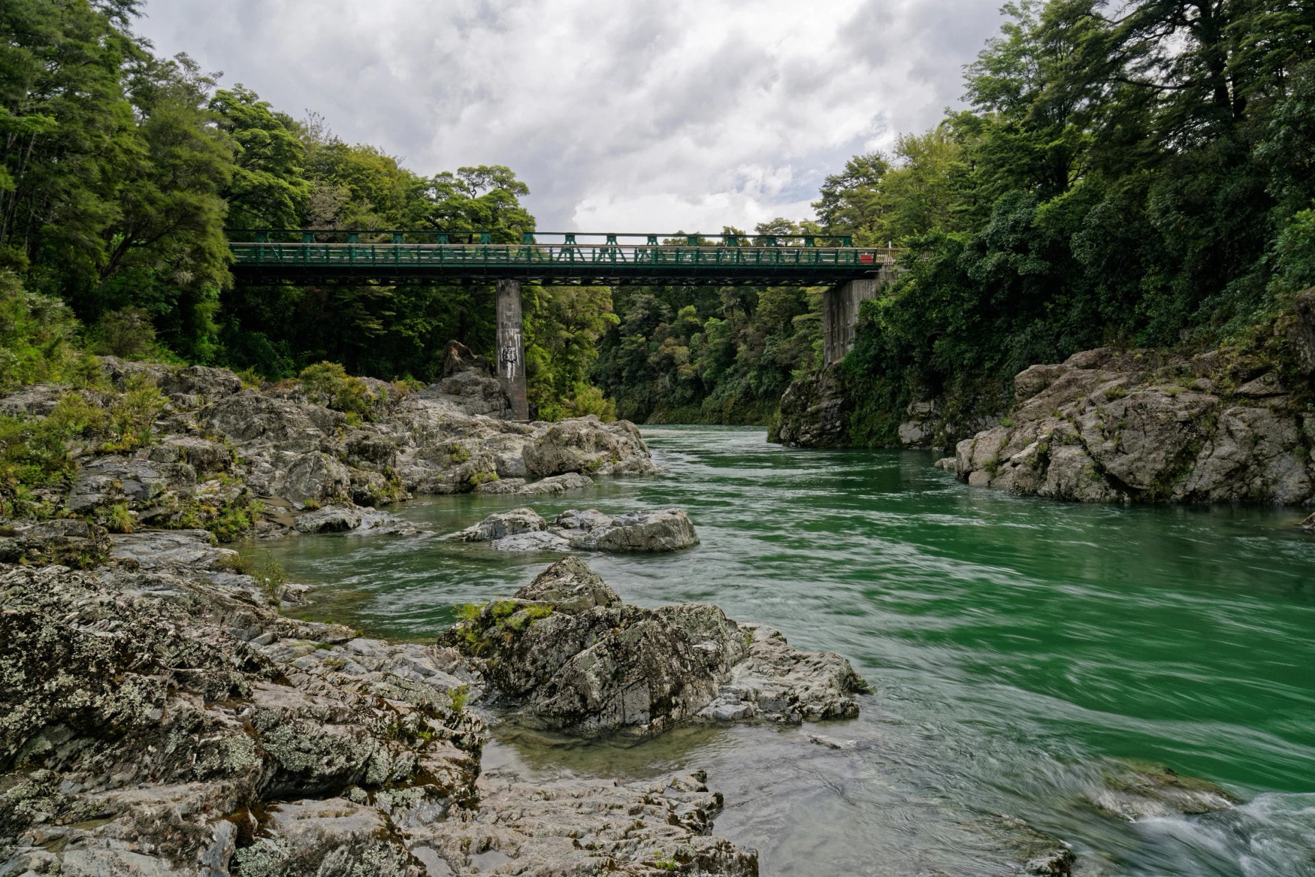 Pelorus Bridge over the Pelorus River