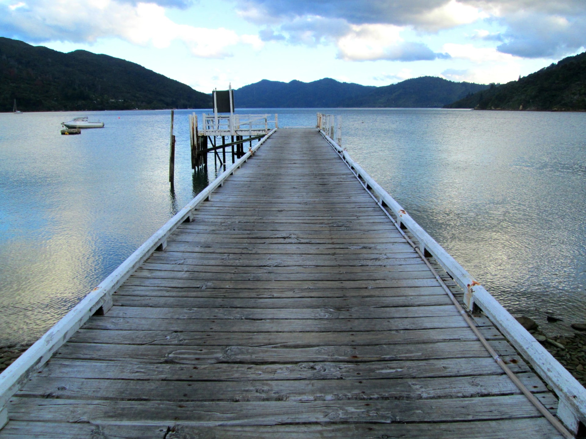 Jetty on the Queen Charlotte Track
