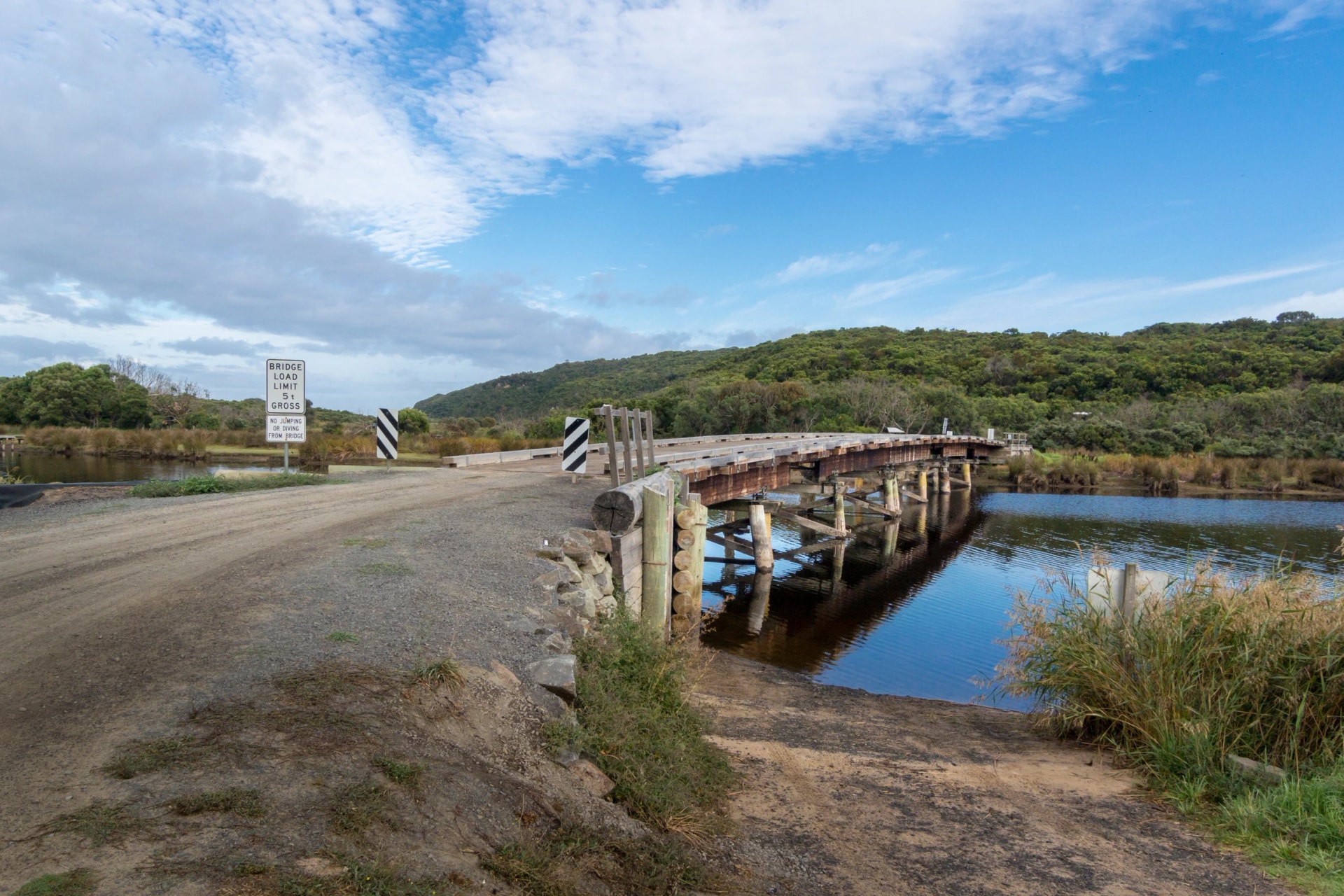 Bridge over the Aire River