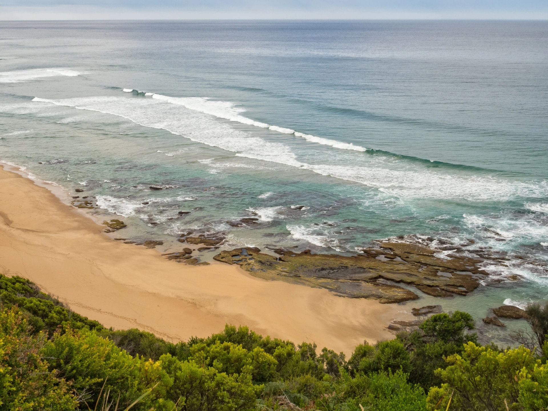 West end of Johanna Beach