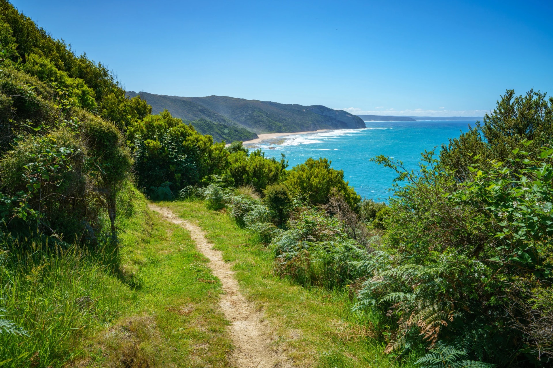 Great Ocean Walk above Milanesia Beach