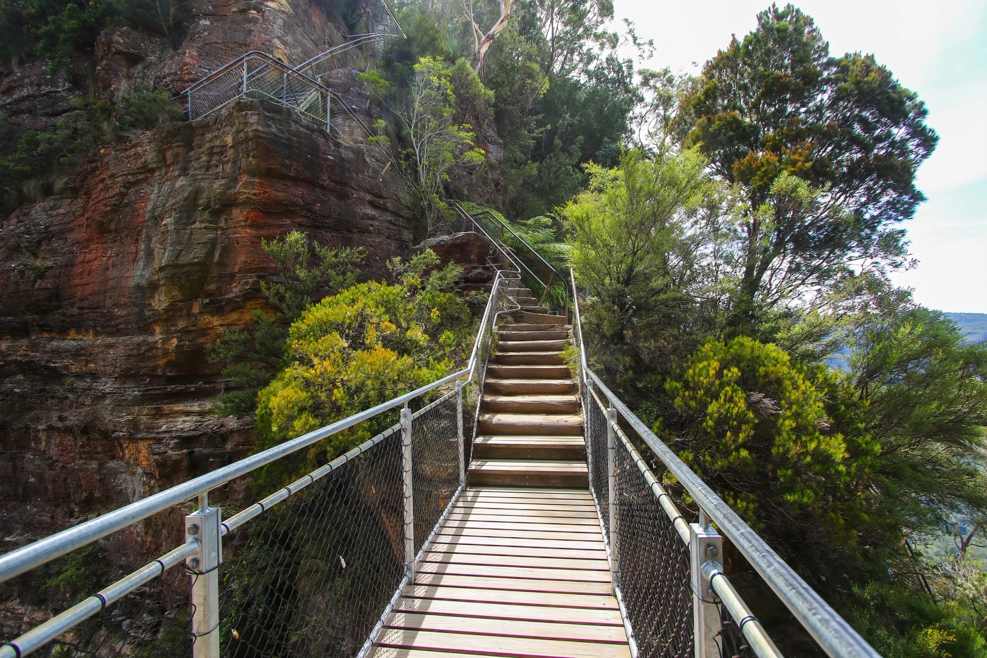Giant Stairway beside the Three Sisters