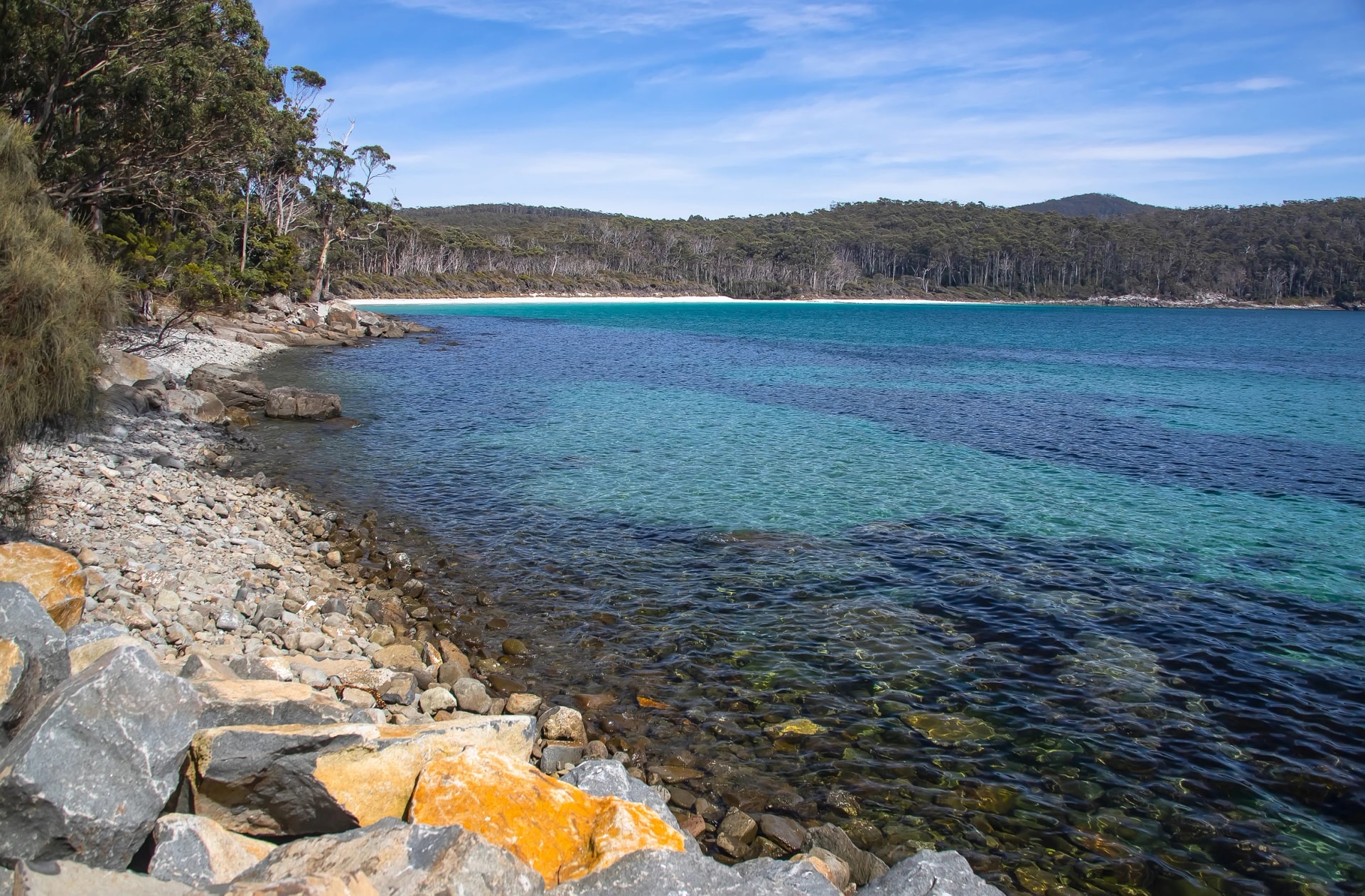 Beach at Fortescue Bay