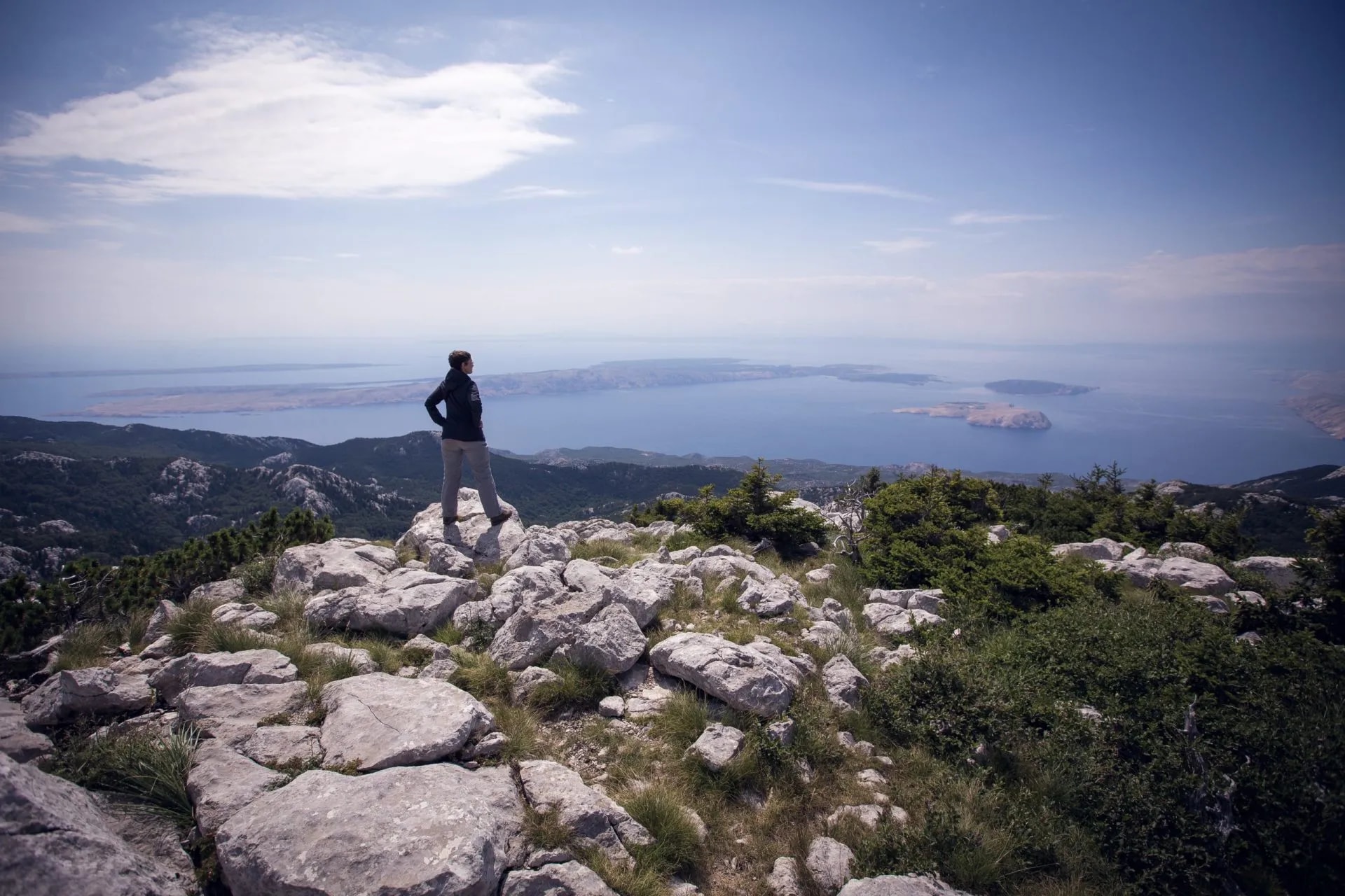 Randonnée de refuge en refuge en Croatie