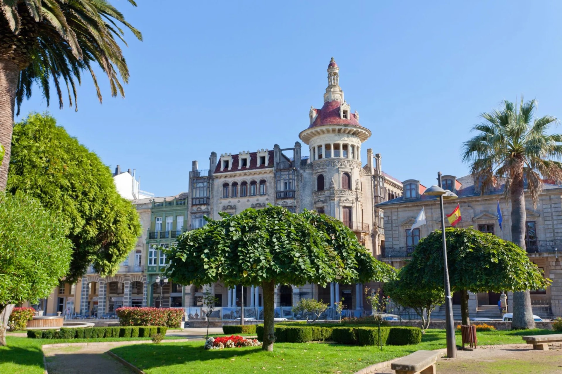 small city of Ribadeo in Northern Spain