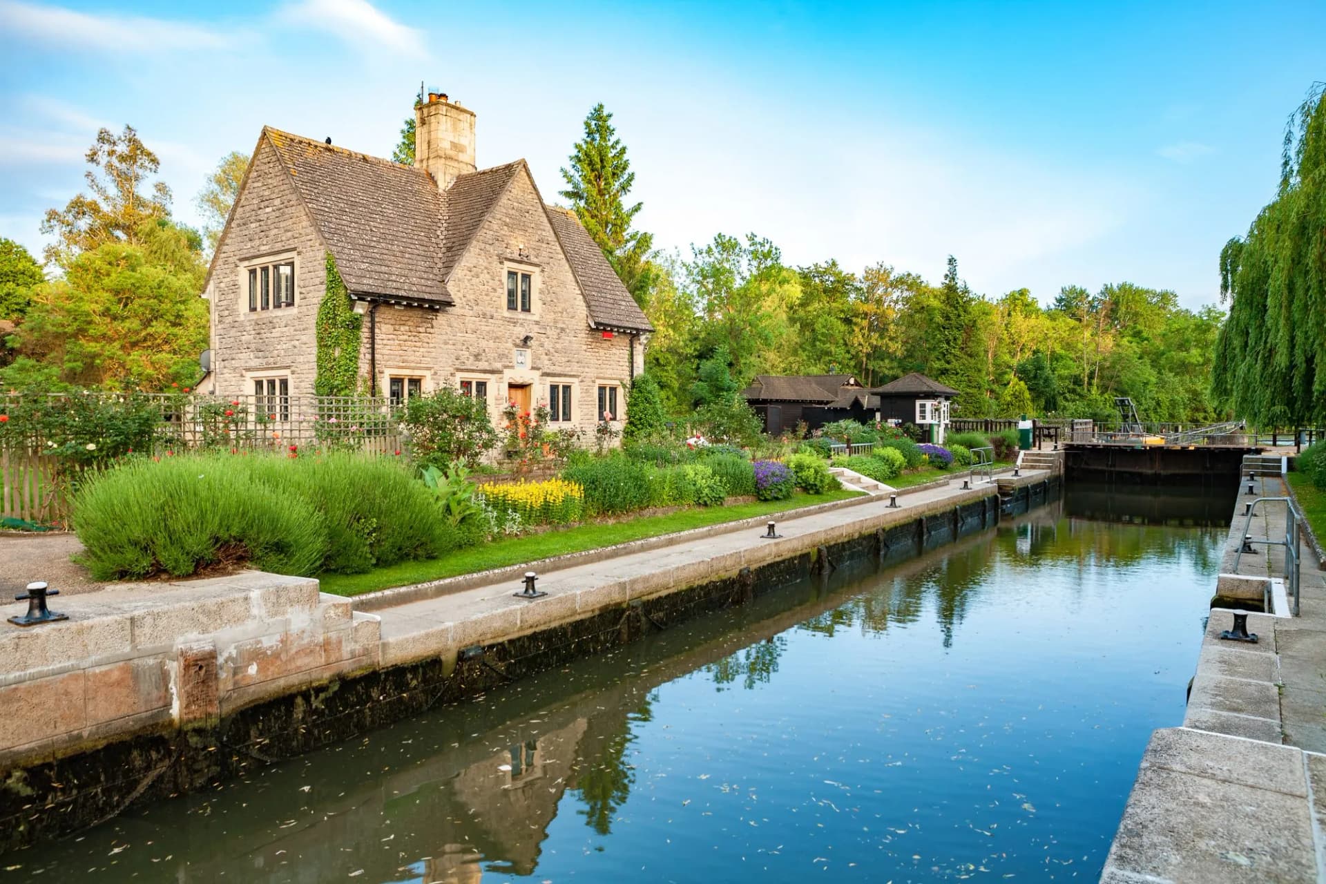 Iffley Lock. Oxford, England