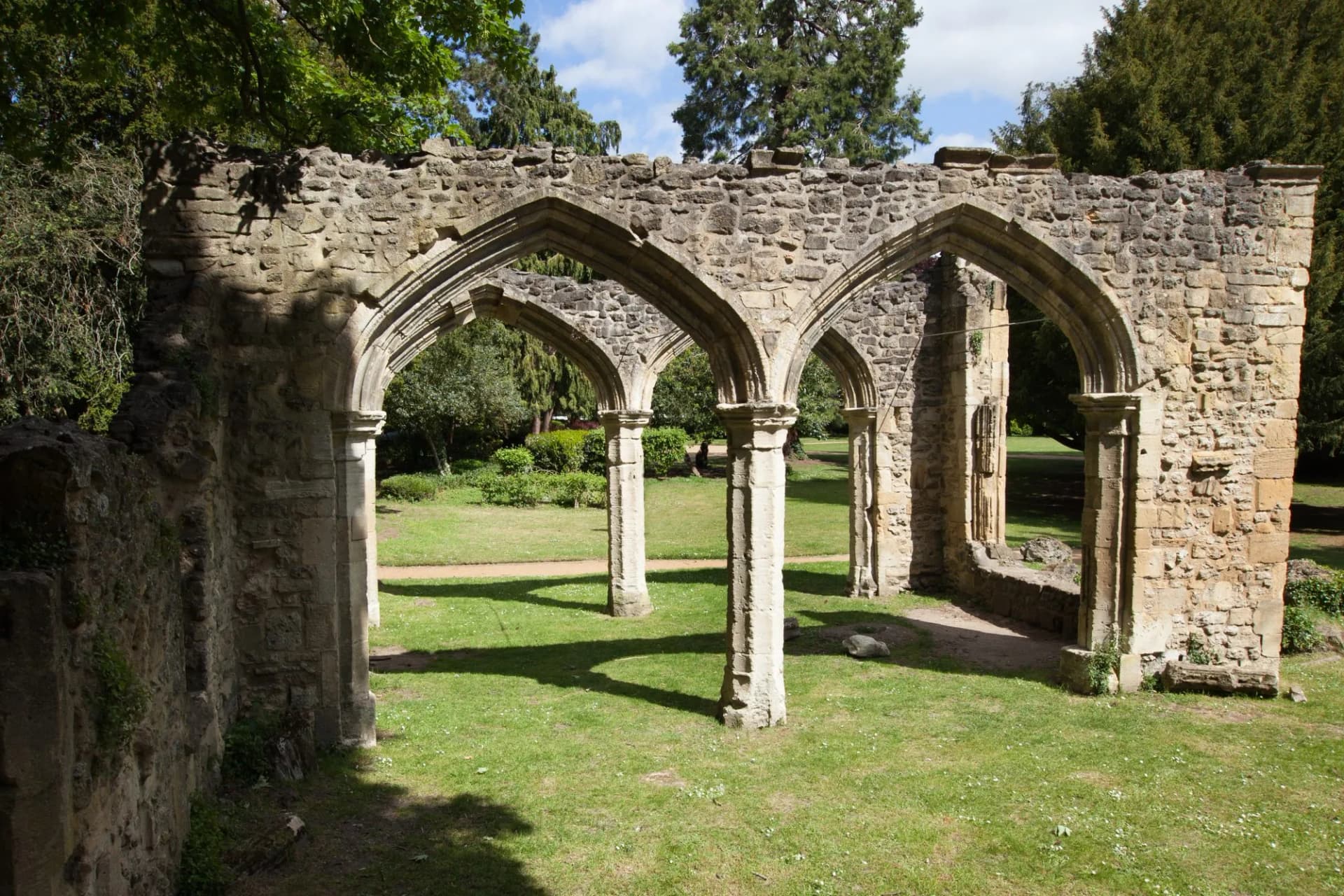 Views of The Thames in Abingdon, Oxfordshire, UK