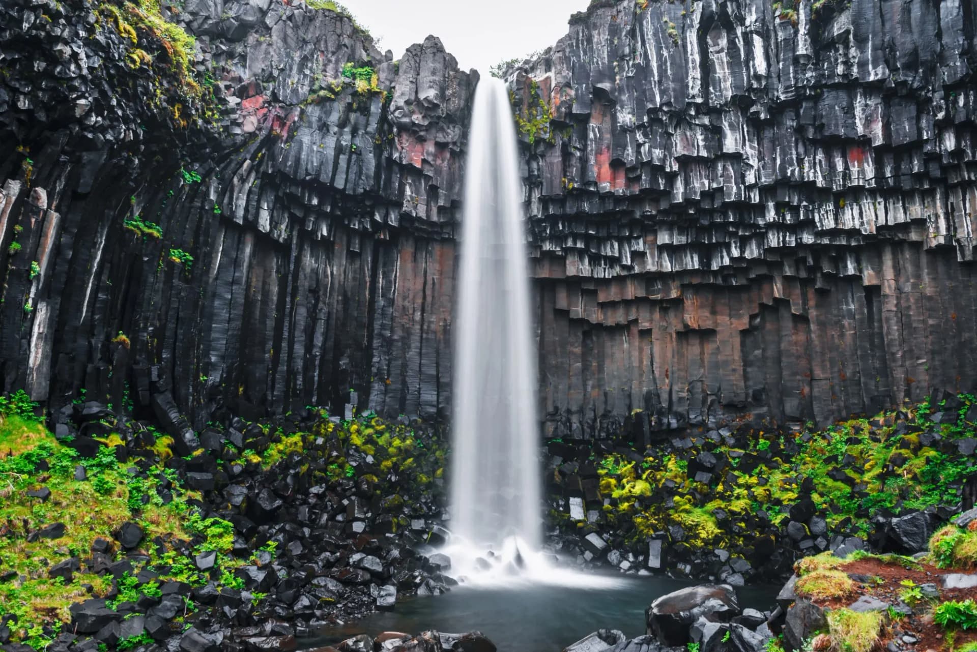 Svartifoss waterfall