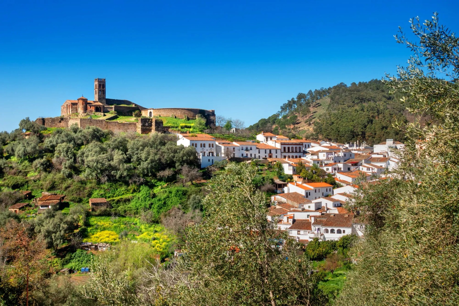 almonaster la real village