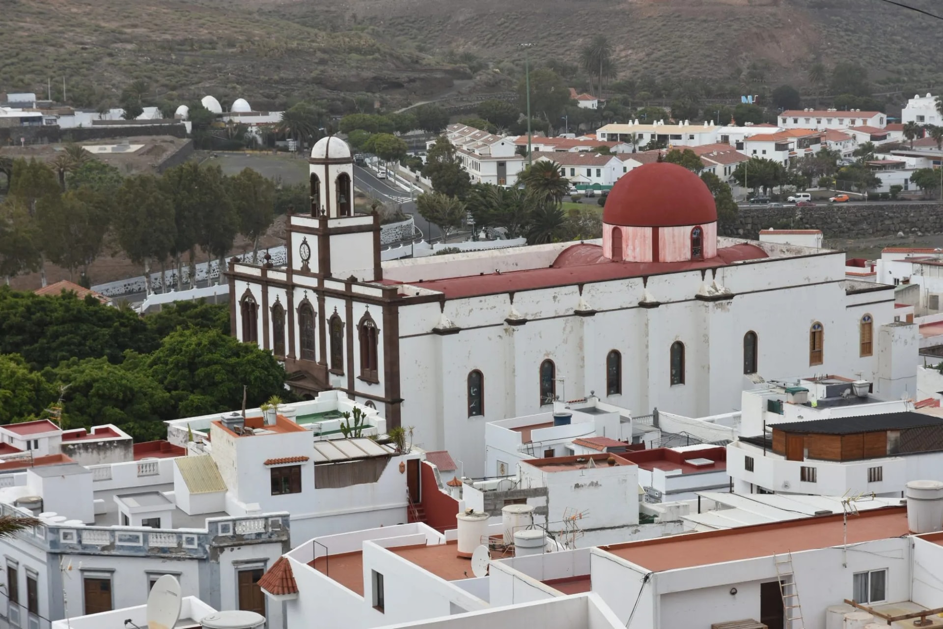 Panoramic view of Agaete