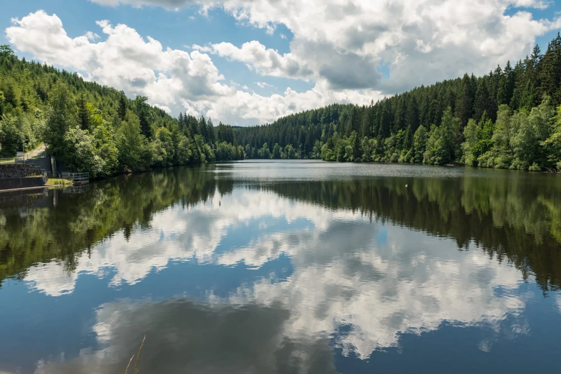 Perlenbachtalsperre Monschau Perlenau