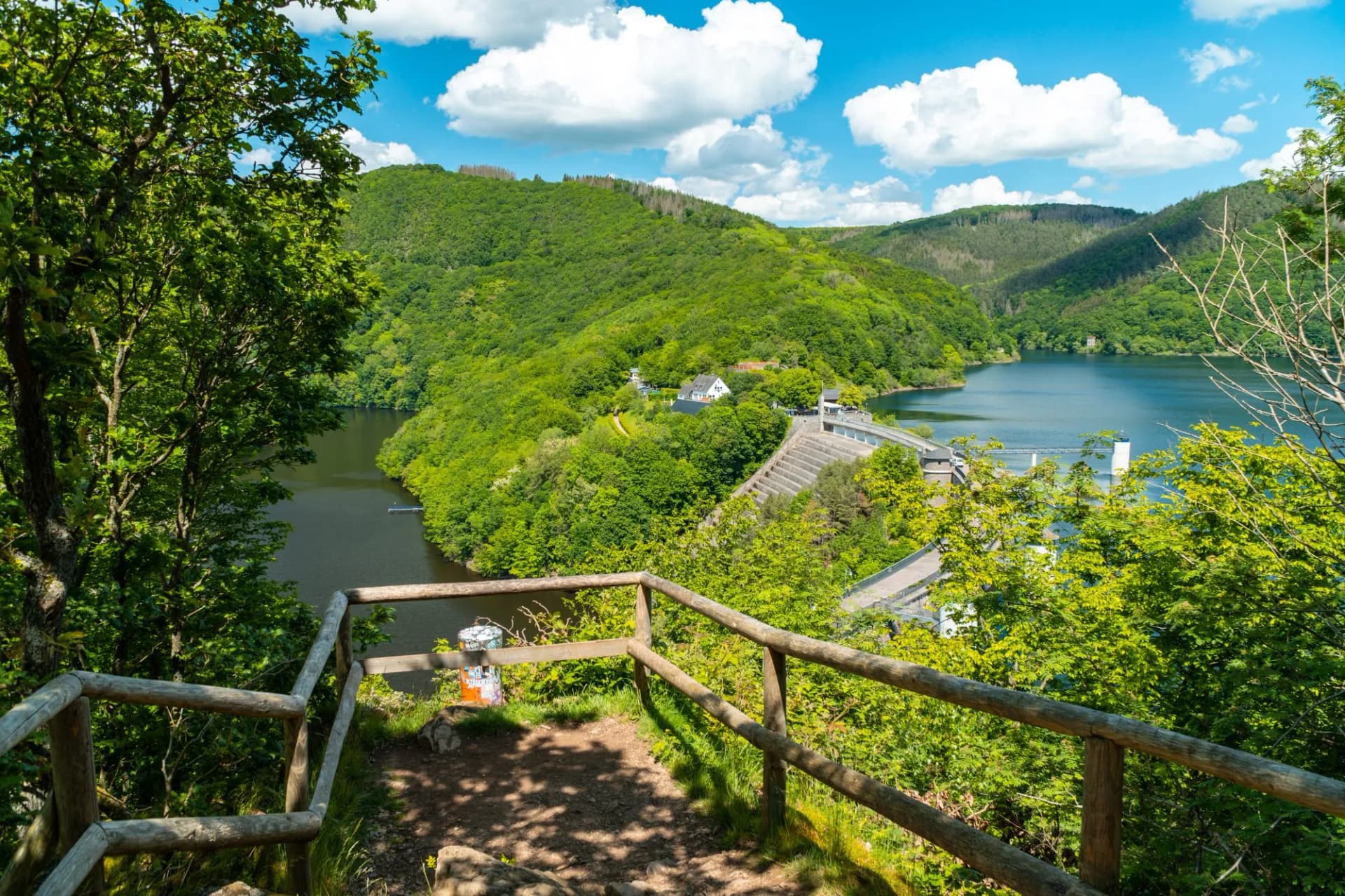 viewpoint of urft valley