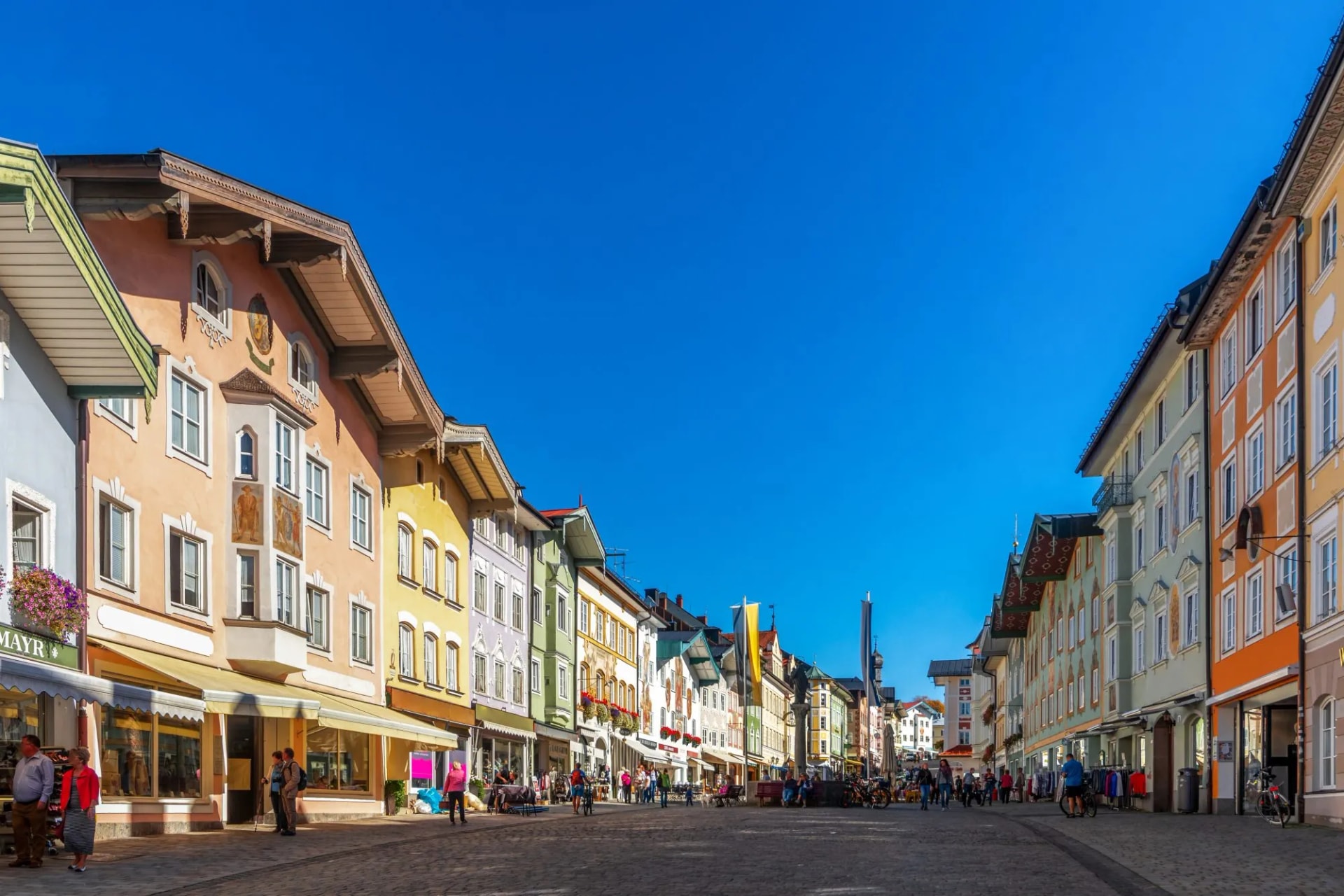 Marktstrasse, Bad Toelz, Deutschland