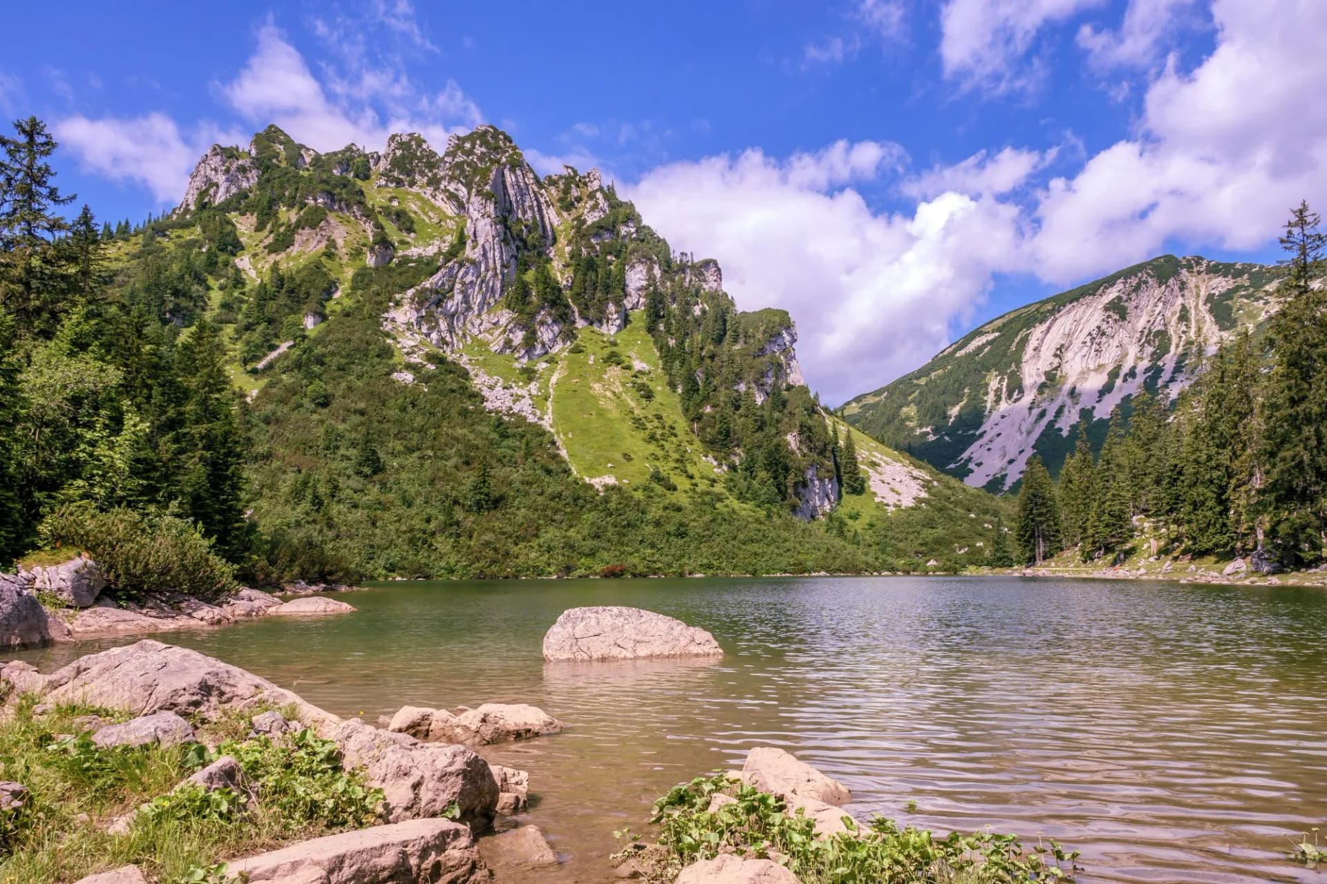 Soinsee mit Ruchenköpfe