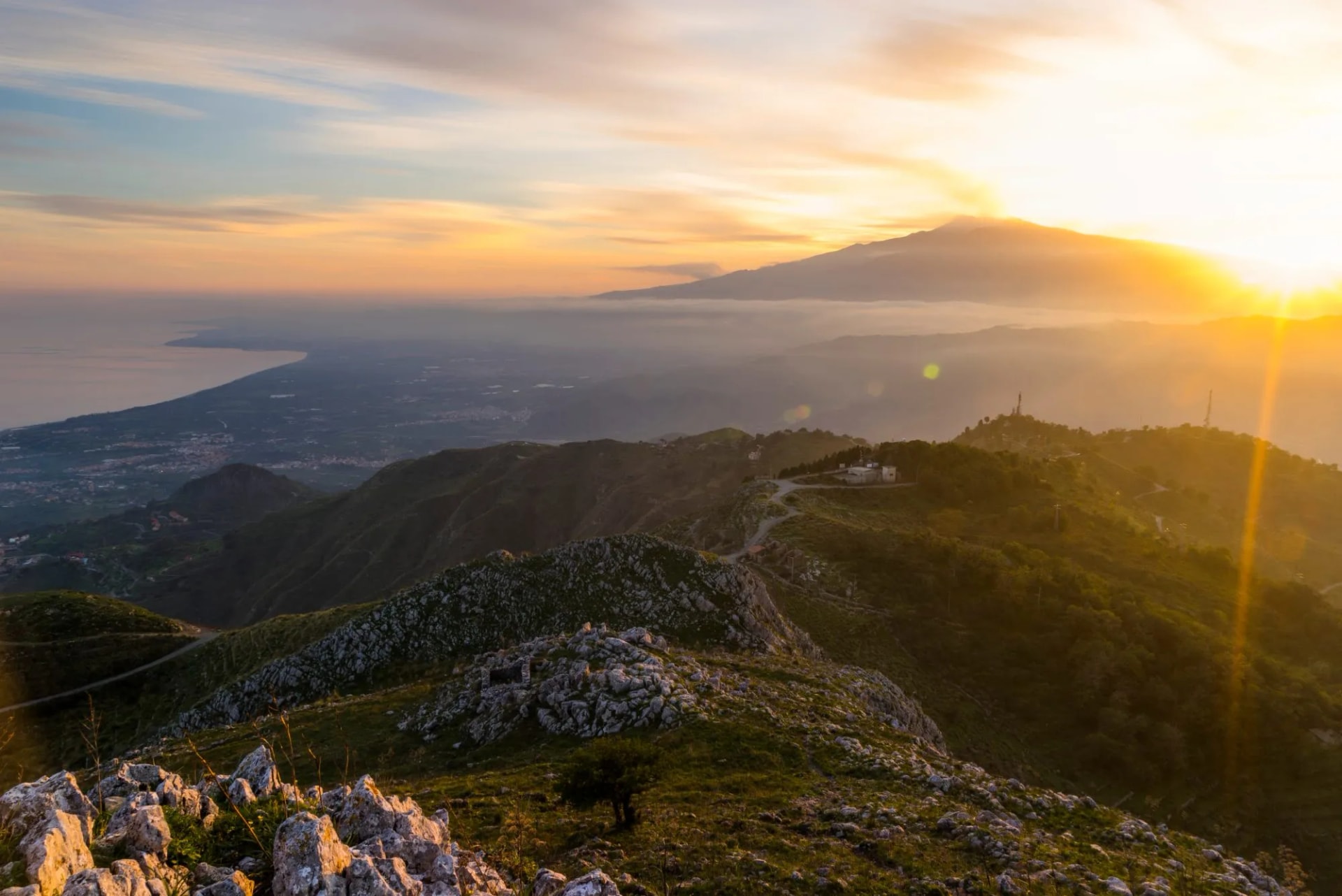 View from Mount Veneretta- Vista dal monte Veneretta