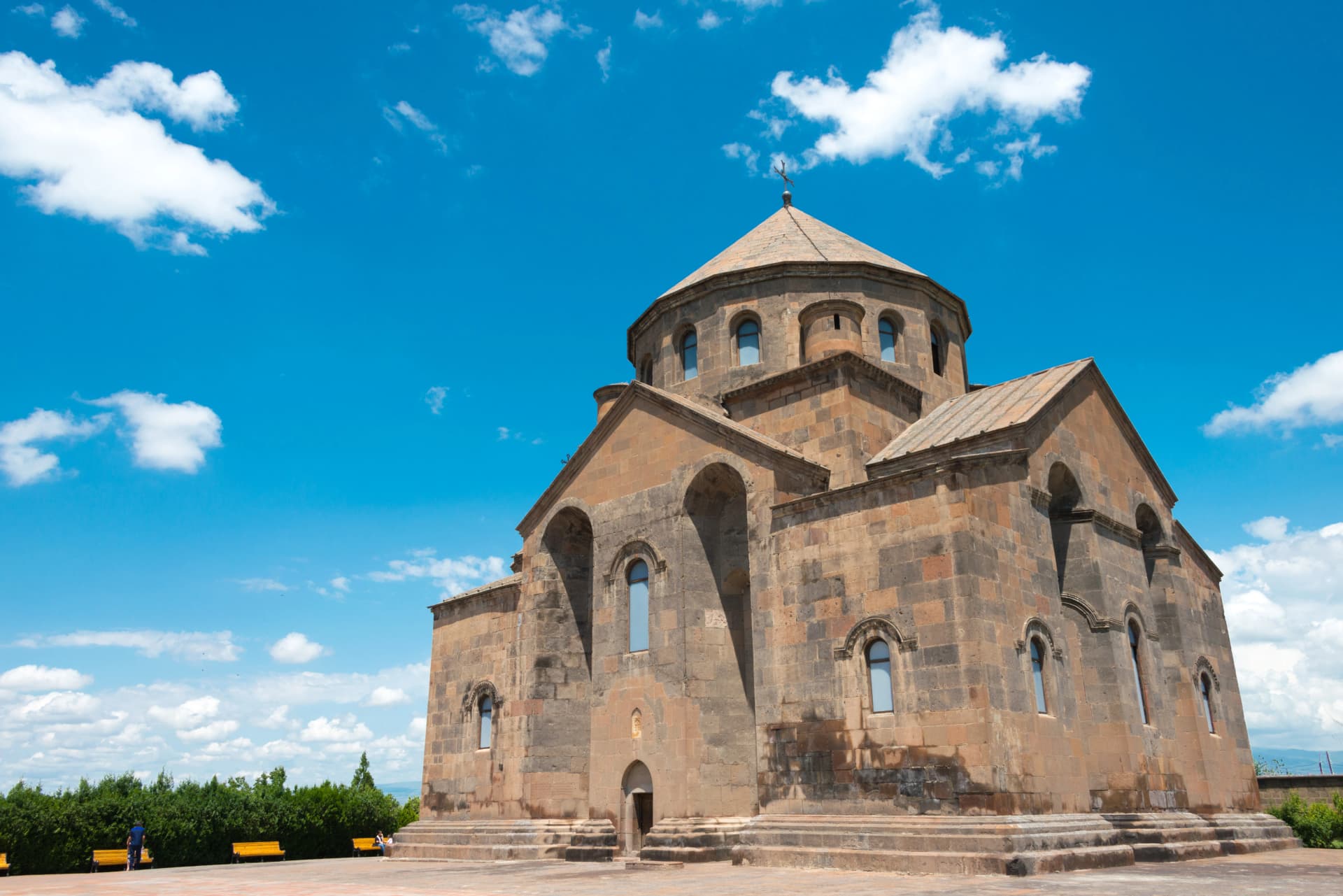Saint Hripsime Church in Echmiatsin, Armenia. It is part of the World Heritage Site-The Cathedral and Churches of Echmiatsin and the Archaeological Site of Zvartnots.